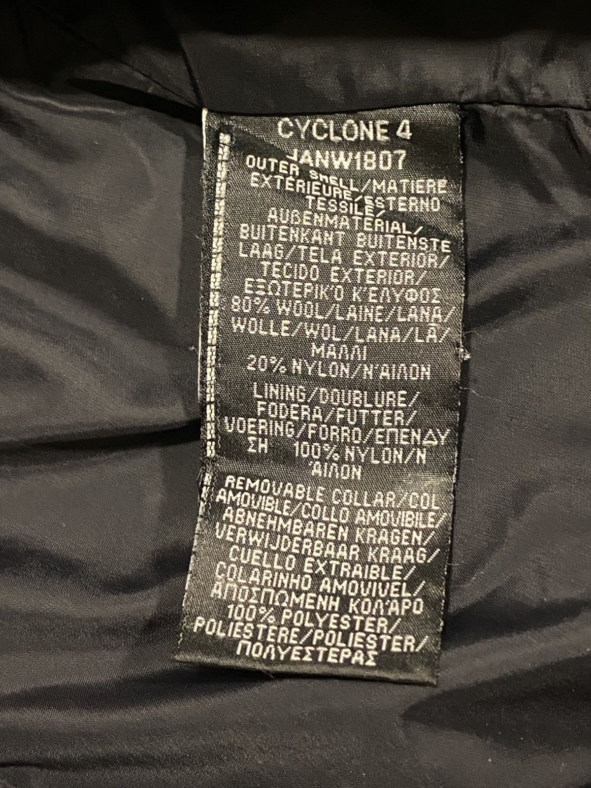Schott × Vintage SCHOTT NYC CYCLONE 4 PEACOAT Size S / US 4 / IT 40 - 11 Thumbnail
