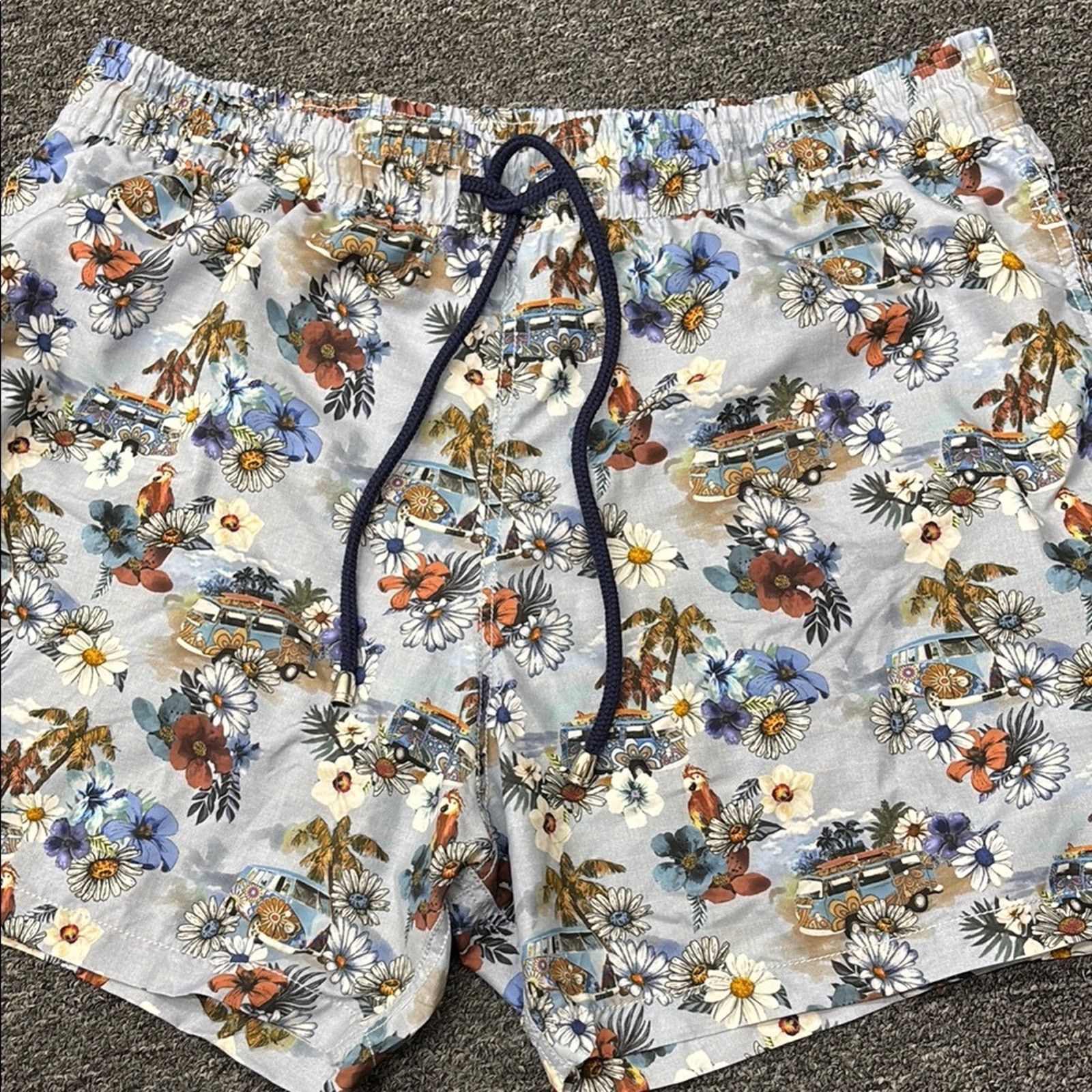 Other NWT Van Laack Tropical Floral Men's Swim Trunks Size XXL Size US 44 / EU 60 - 1 Thumbnail
