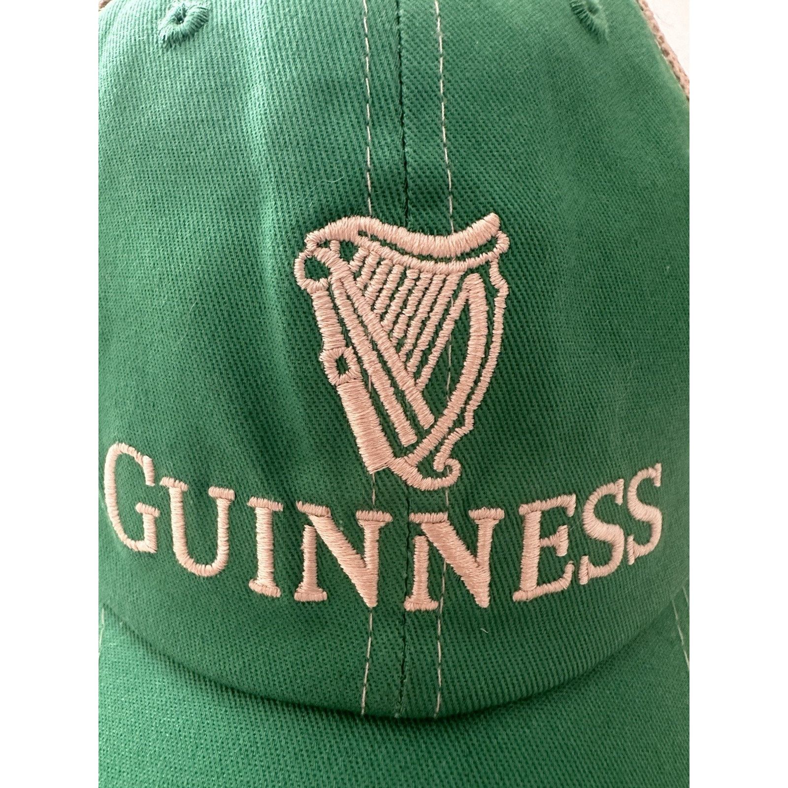 Other Guinness Draught Stout Beer Trucker Mesh Hat Cap OSFM Green Size ONE SIZE - 2 Thumbnail