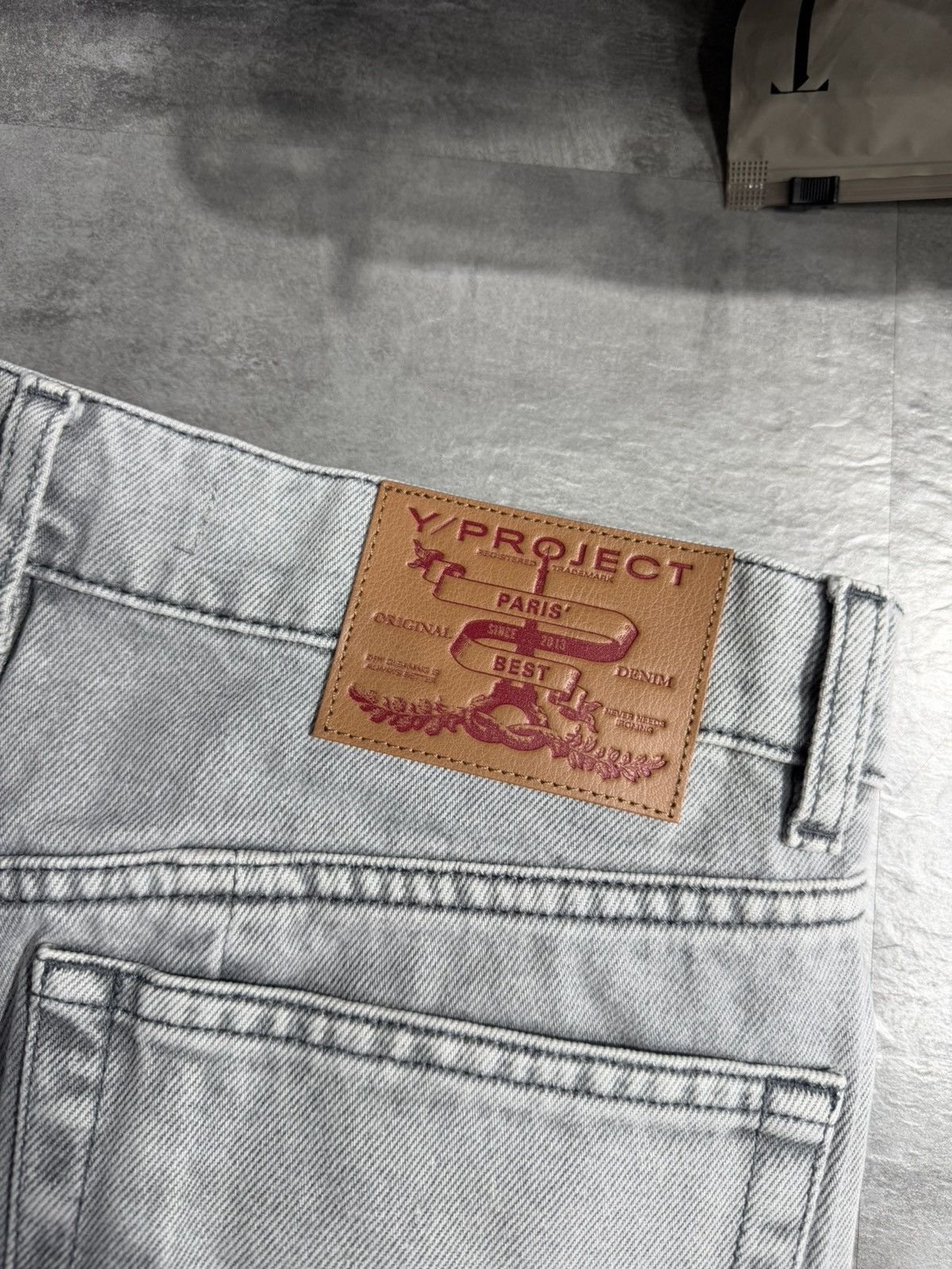 Y/Project Y/Project Banana Jeans - Grey Size US 30 / EU 46 - 6 Thumbnail