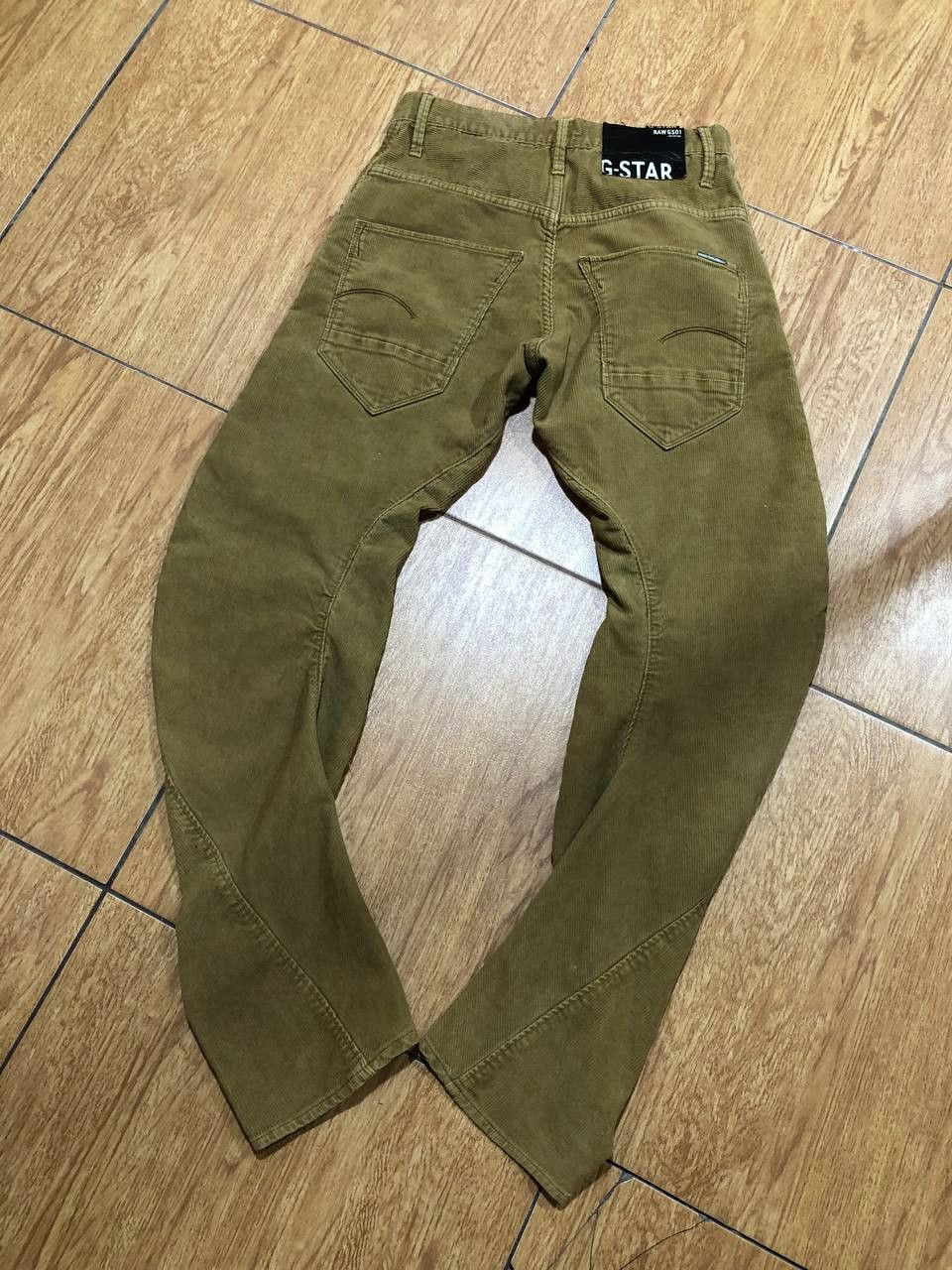 G-Star G-Star Raw pants ARC 3d loose tapered COJ corduroy cord y2k Size US 28 / EU 44 - 9 Thumbnail