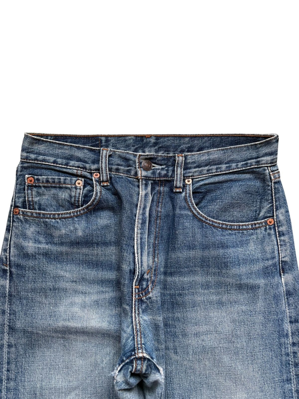 Levi's Vintage 90s Levis 512 Mud Wash Distressed Loose Baggy Jeans Size US 30 / EU 46 - 4 Thumbnail