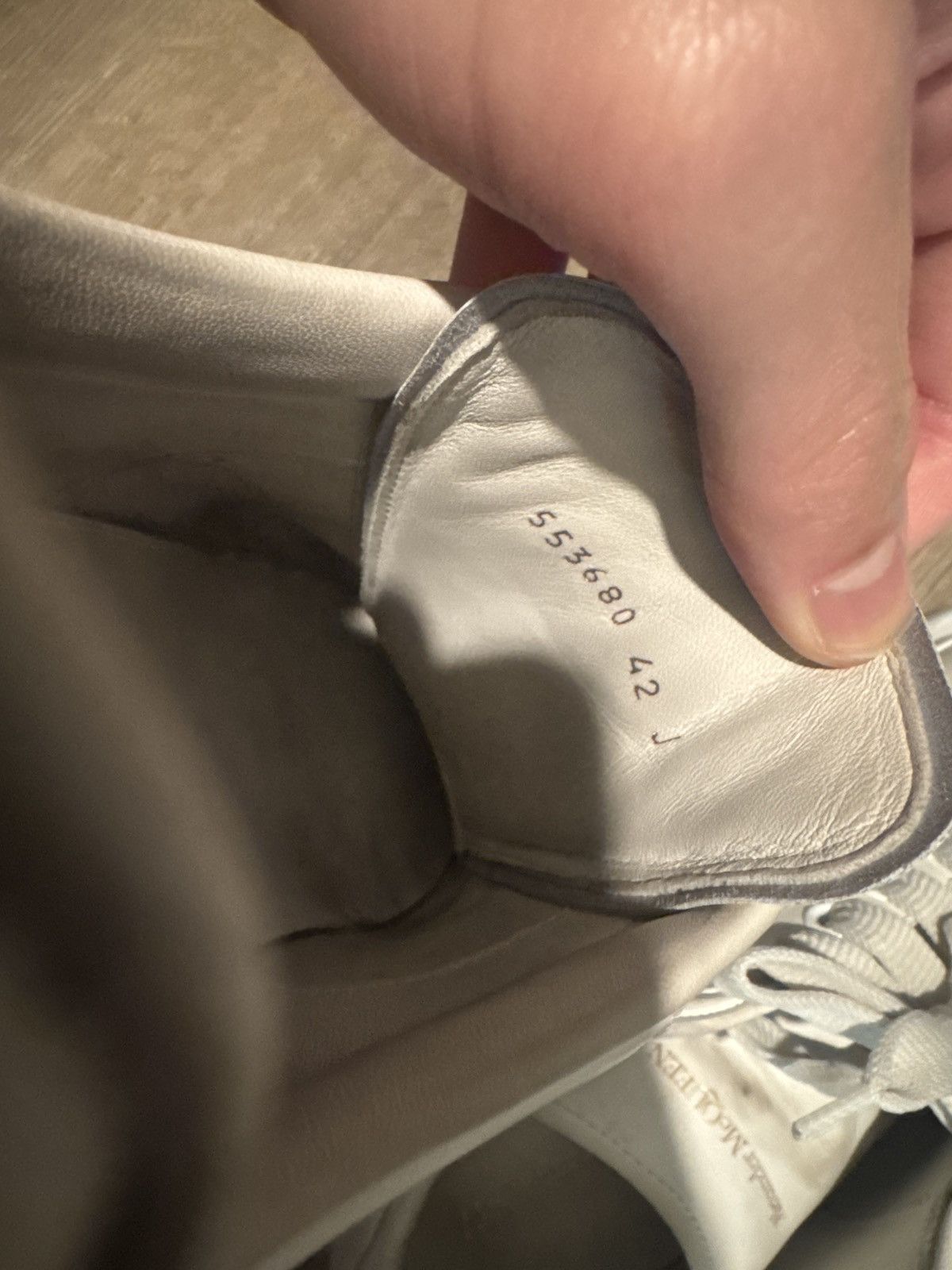 Alexander McQueen Alexander McQueen Oversized Sneakers (all white) Size US 9 / EU 42 - 9 Thumbnail