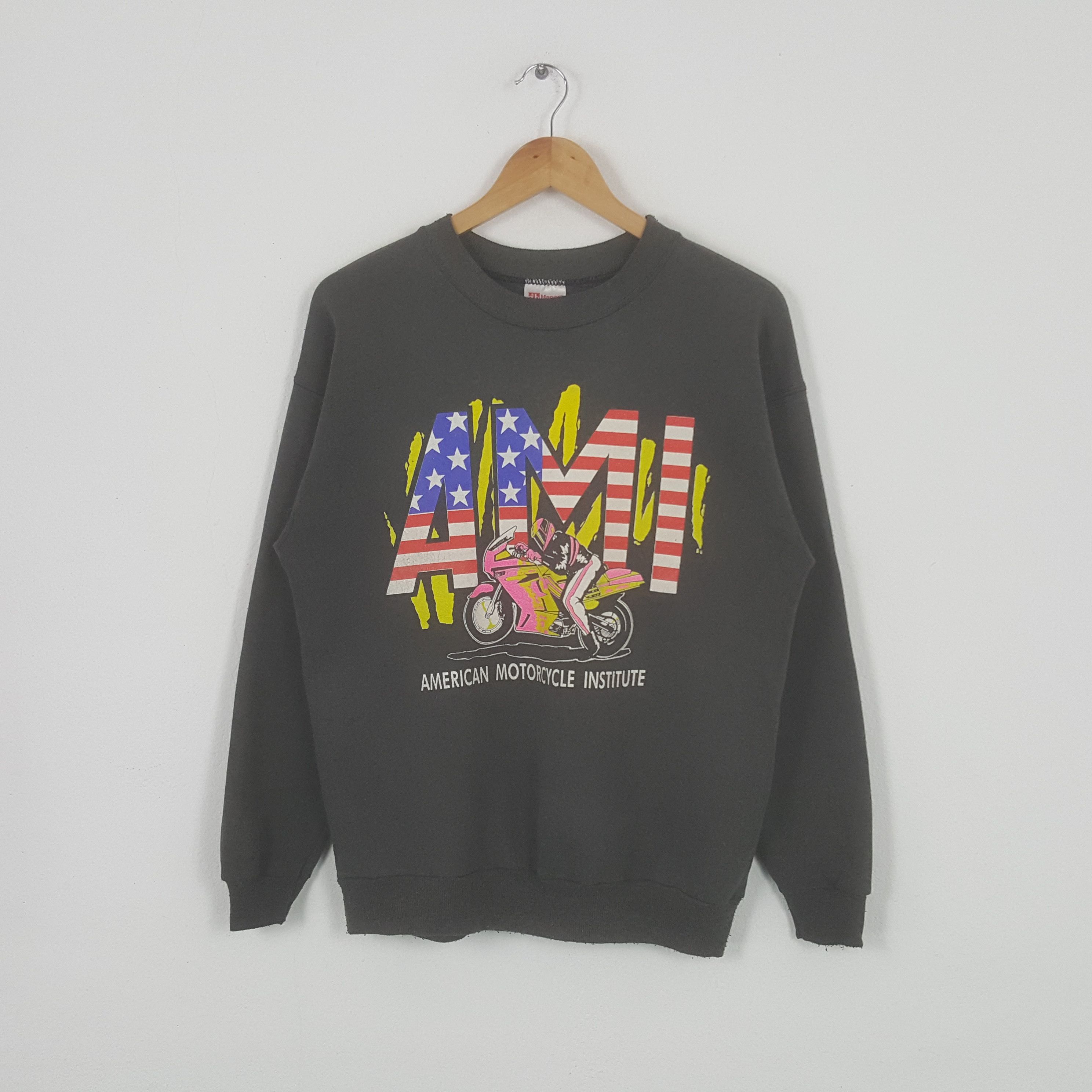 Vintage 90's American Motorcycle Institute Bikers Sweatshirt