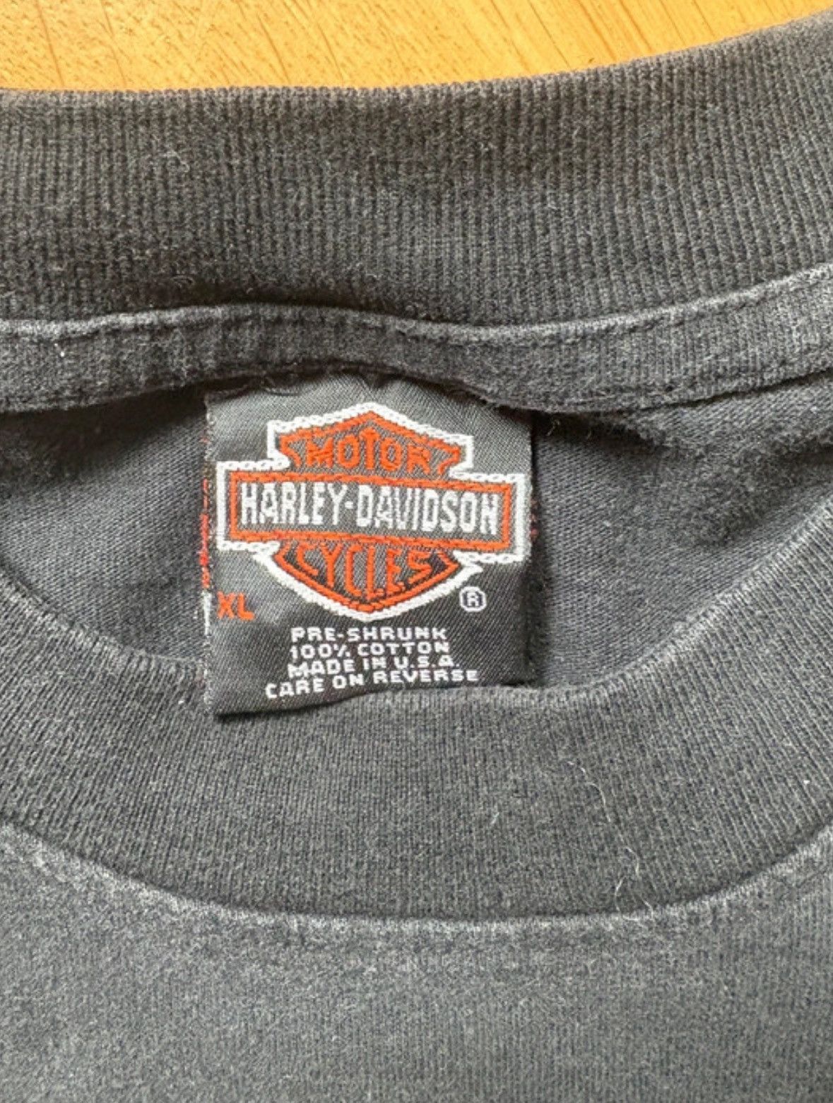 Harley Davidson Harley Davidson Motorcycle T-Shirt Apalachian PA Size US XL / EU 56 / 4 - 4 Thumbnail