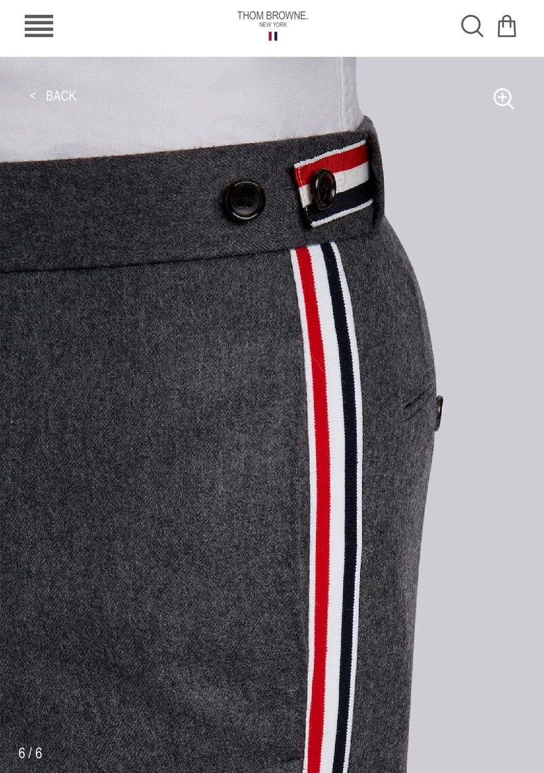 Thom Browne Thom Browne Size 0 Rare side three-color standard trouser Size US 33 - 9 Thumbnail