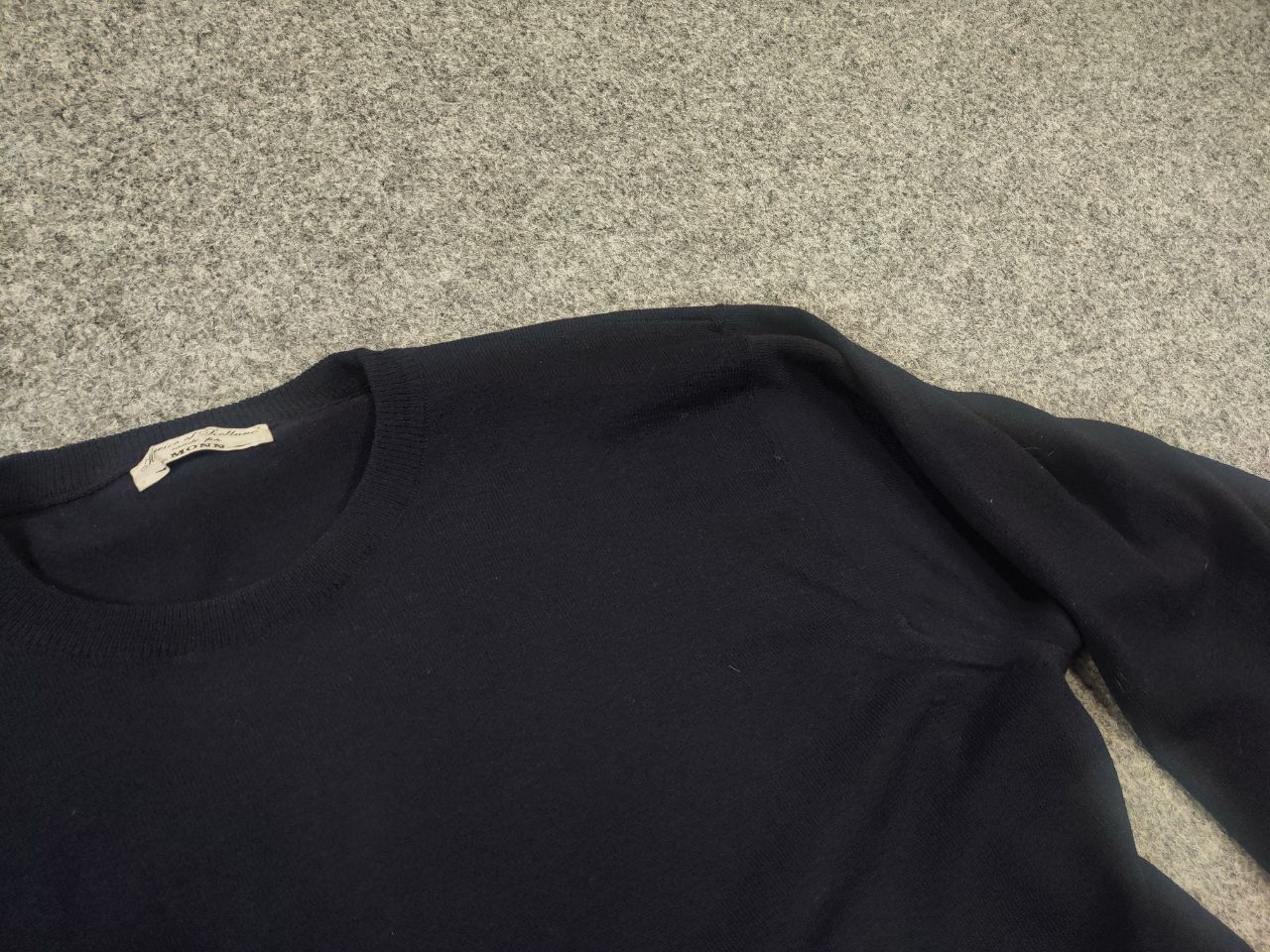 Vintage Navica Of Scotland Monn Vintage Navy Wool Pullover Sweater Size US L / EU 52-54 / 3 - 5 Thumbnail