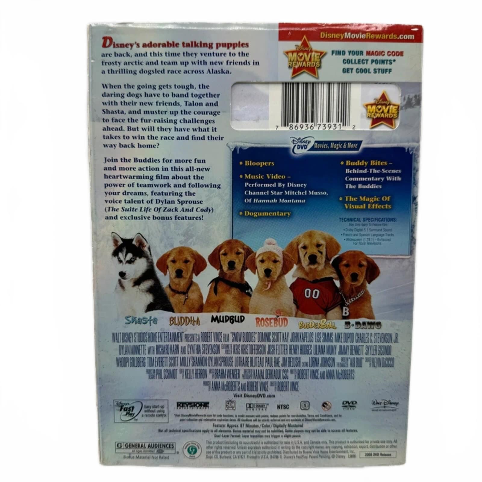 Other Disney Snow Buddies (2008) - DVD Movie - Comedy / Adventure Size ONE SIZE - 2 Thumbnail