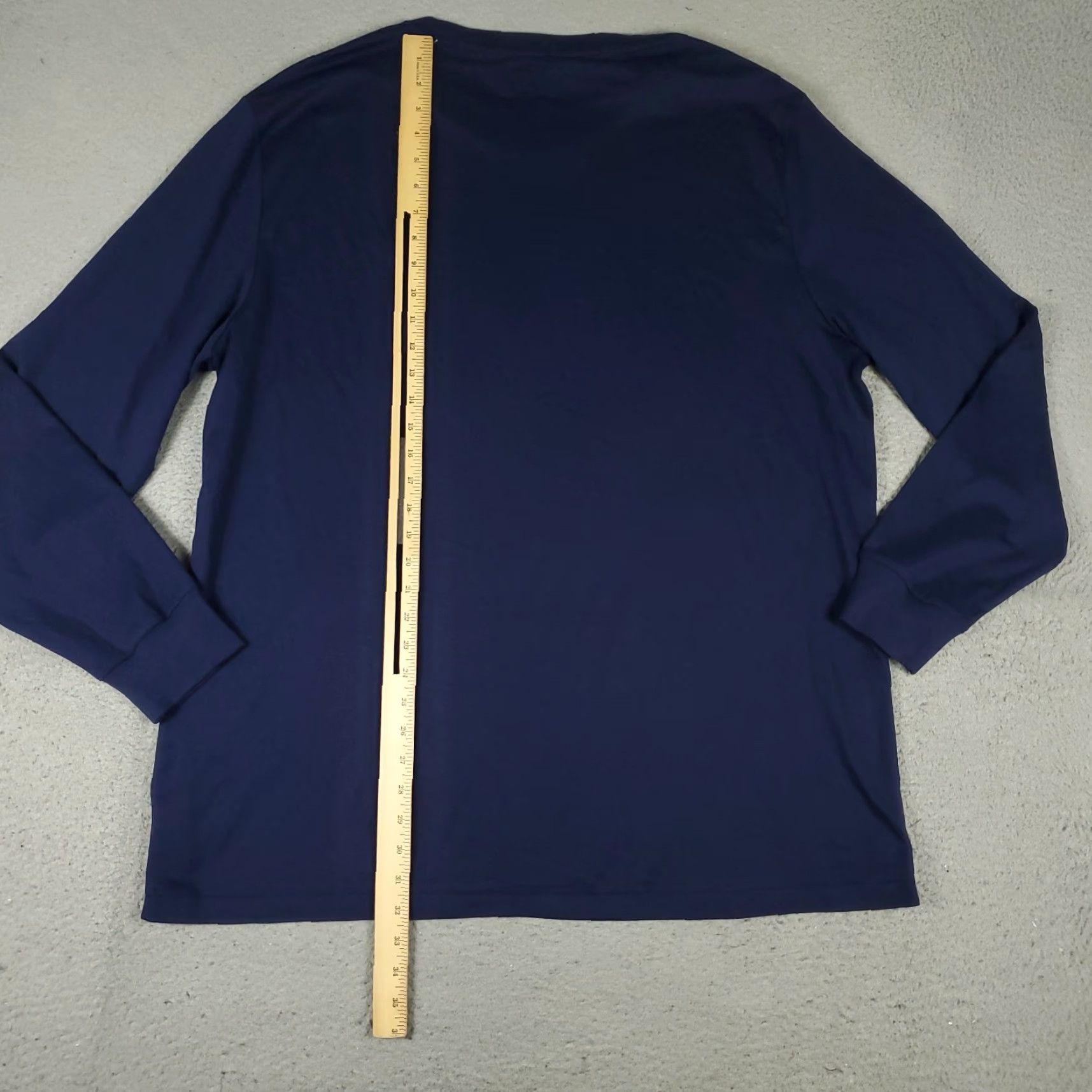 Polo Ralph Lauren Polo Ralph Lauren T Shirt Mens 2XL Blue Custom Slim Fit Pony Casual Long Sleeve Shirt Mens 2XL Blue Pony Logo Classic Modern American Size US XXL / EU 58 / 5 - 5 Thumbnail