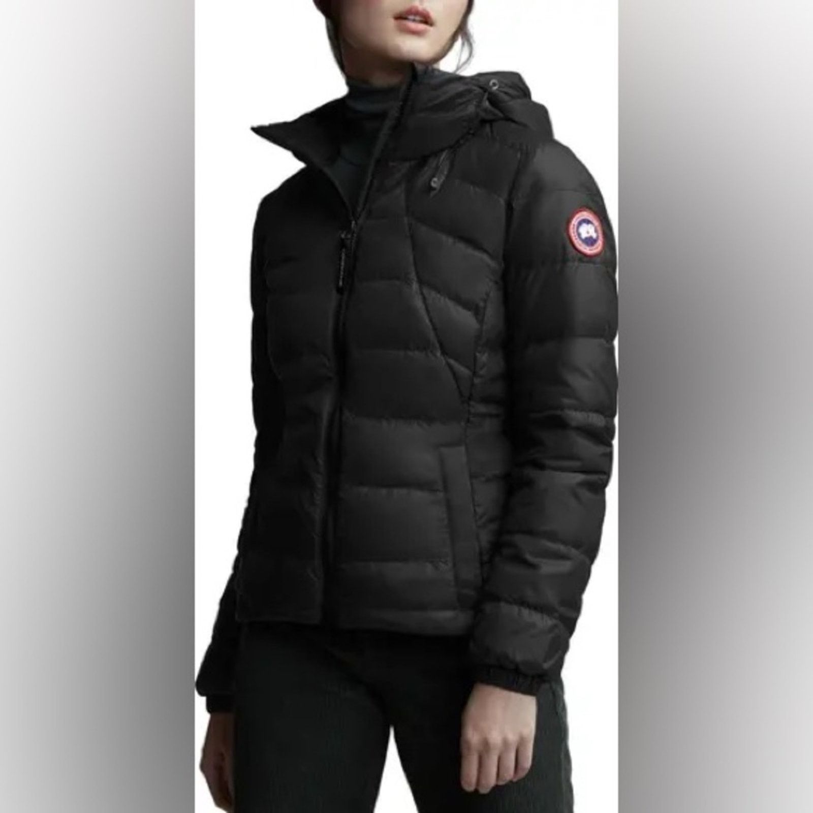 Canada Goose Canada Goose Black Abbot Hoody Packable Down Jacket size XS Size XS / US 0-2 / IT 36-38 - 4 Thumbnail