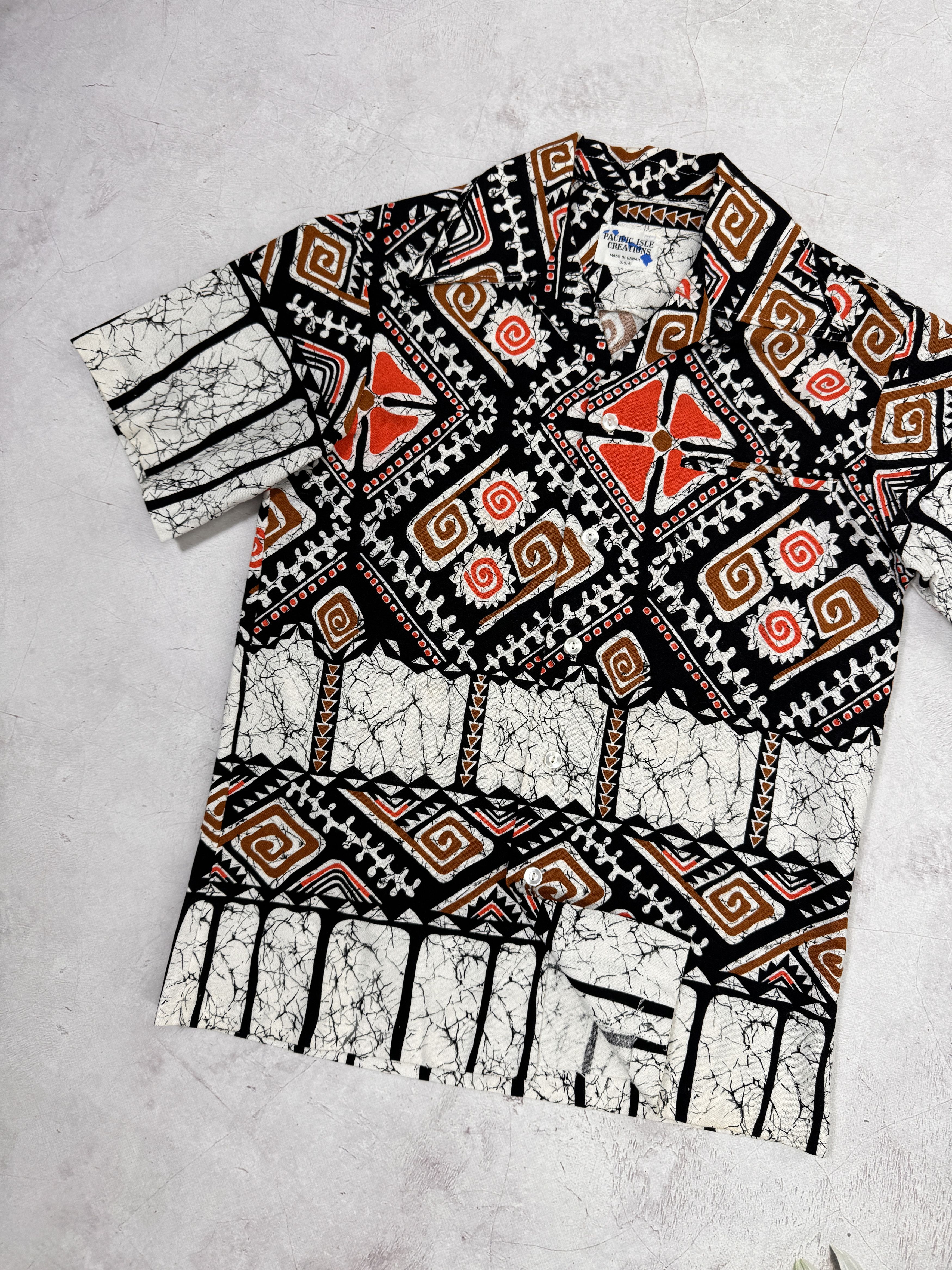 Vintage Vintage Pacific Isle Creations Hawaiian Shirt Abstract USA Size US S / EU 44-46 / 1 - 2 Thumbnail
