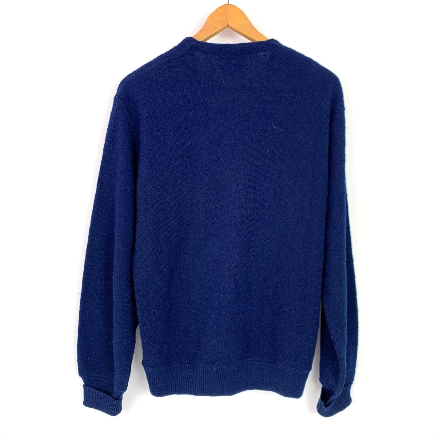 Vintage VINTAGE Arnold Palmer Robert Bruce Cardigan Knit Blue Large V-Neck Long Sleeve Adults Mens Womens Size US L / EU 52-54 / 3 - 4 Thumbnail
