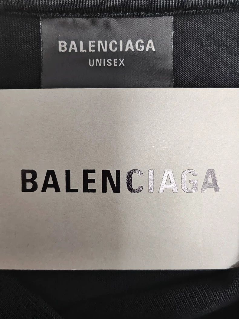 Balenciaga Balenciaga 23fw loose mud dyed Sanskrit distressed long sle Size US S / EU 44-46 / 1 - 5 Thumbnail