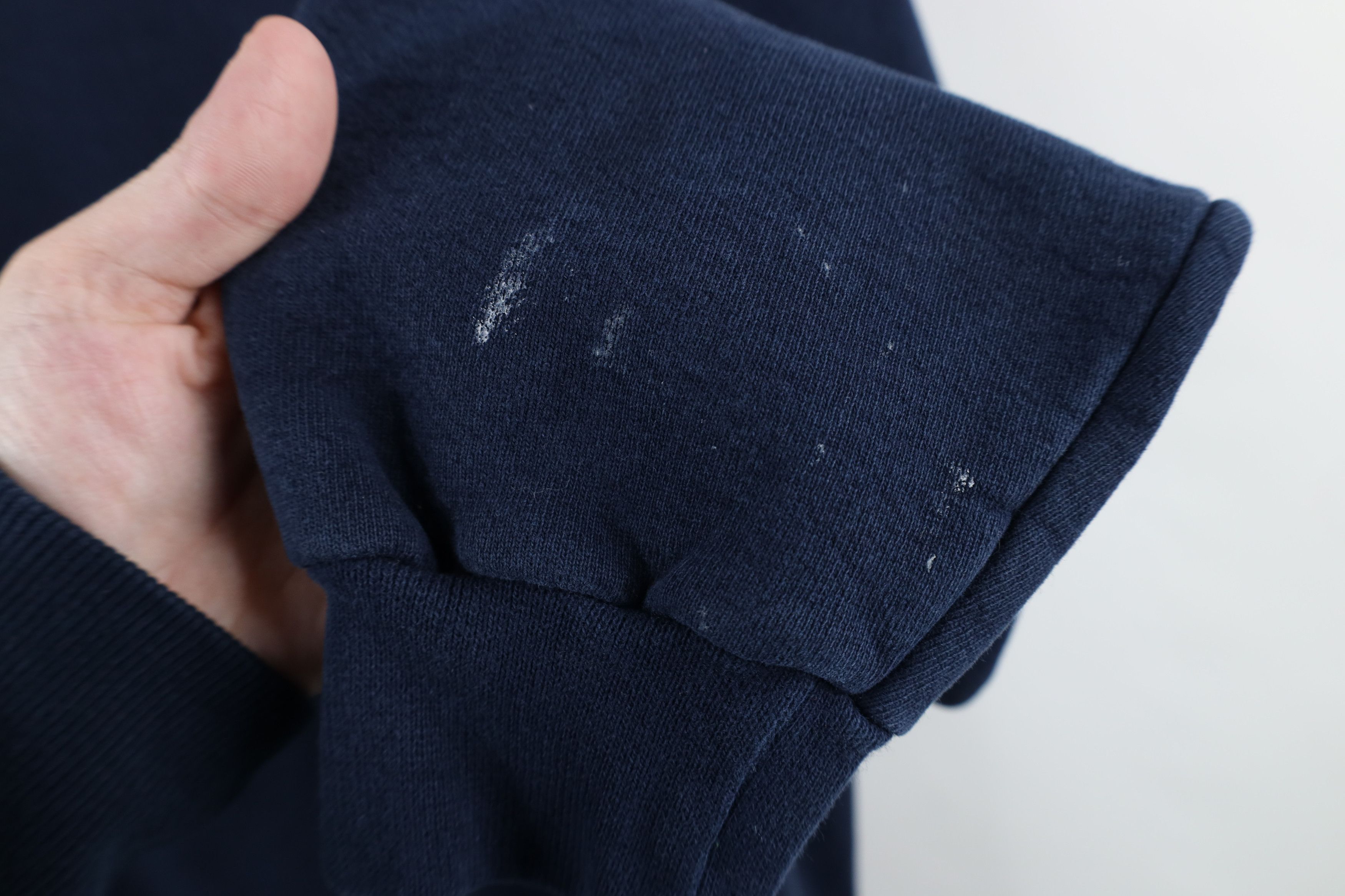 Vintage Vintage 90s Streetwear Crewneck Sweatshirt Navy Blue USA Size US XL / EU 56 / 4 - 9 Thumbnail