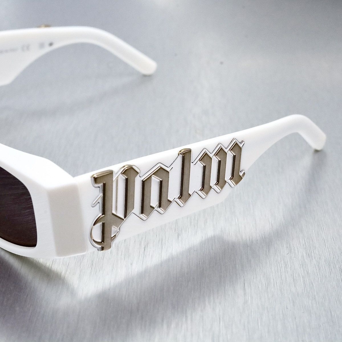 Palm Angels PALM ANGELS WHITE SUNGLASSES Size ONE SIZE - 3 Thumbnail