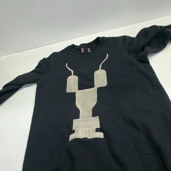 Other Rick Owens Casual Color Embroidered Long Sleeve Sweatshirt Size US XS / EU 42 / 0 - 5 Thumbnail