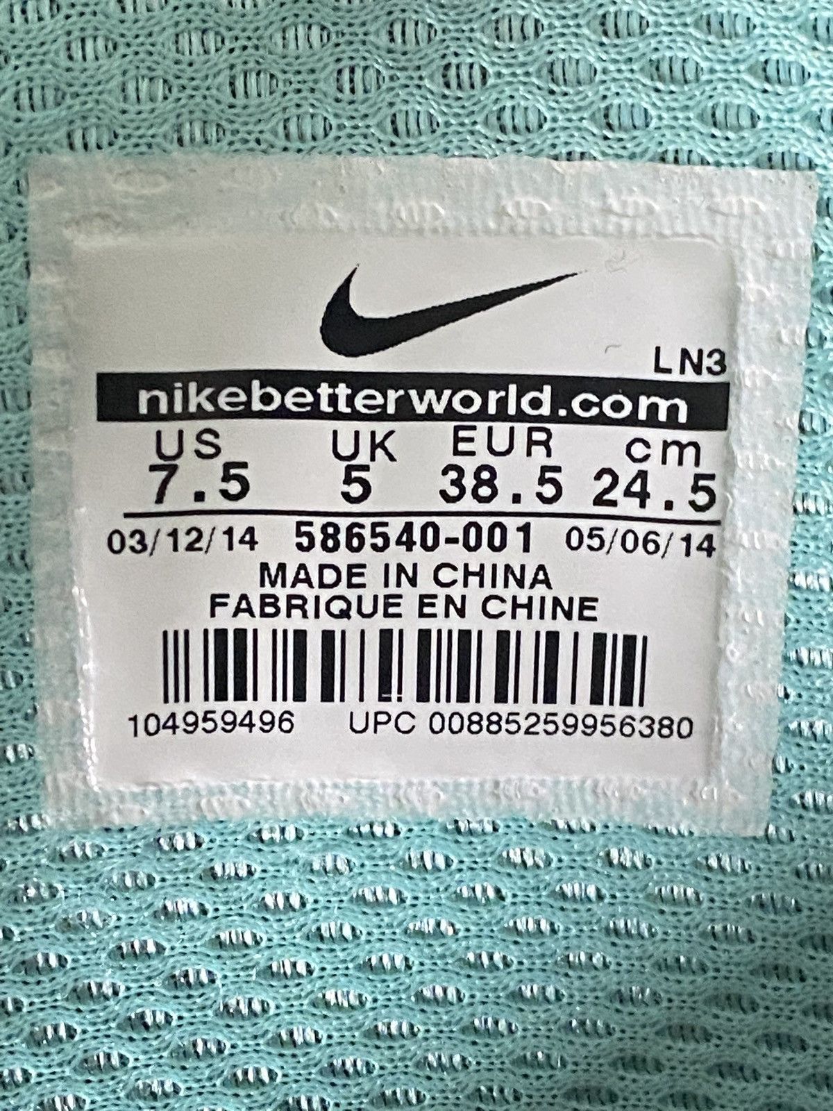 Nike Nike Zoom Force 1 X Double BOA Snowboard Boots Grey & Teal Size US 7.5 / IT 37.5 - 9 Thumbnail