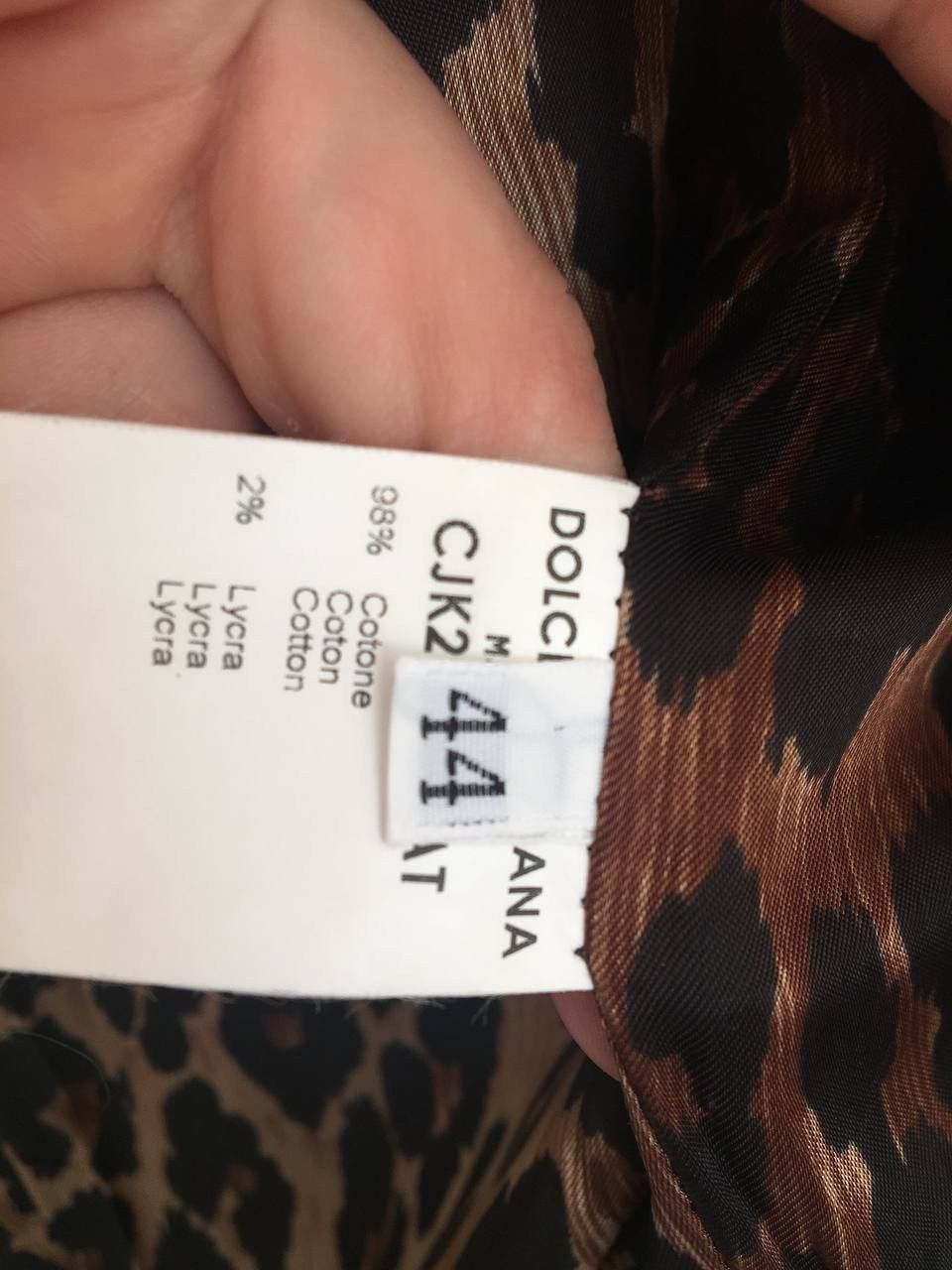 Dolce & Gabbana × Vintage Jacket Dolce & Gabbana Size L / US 10 / IT 46 - 3 Thumbnail