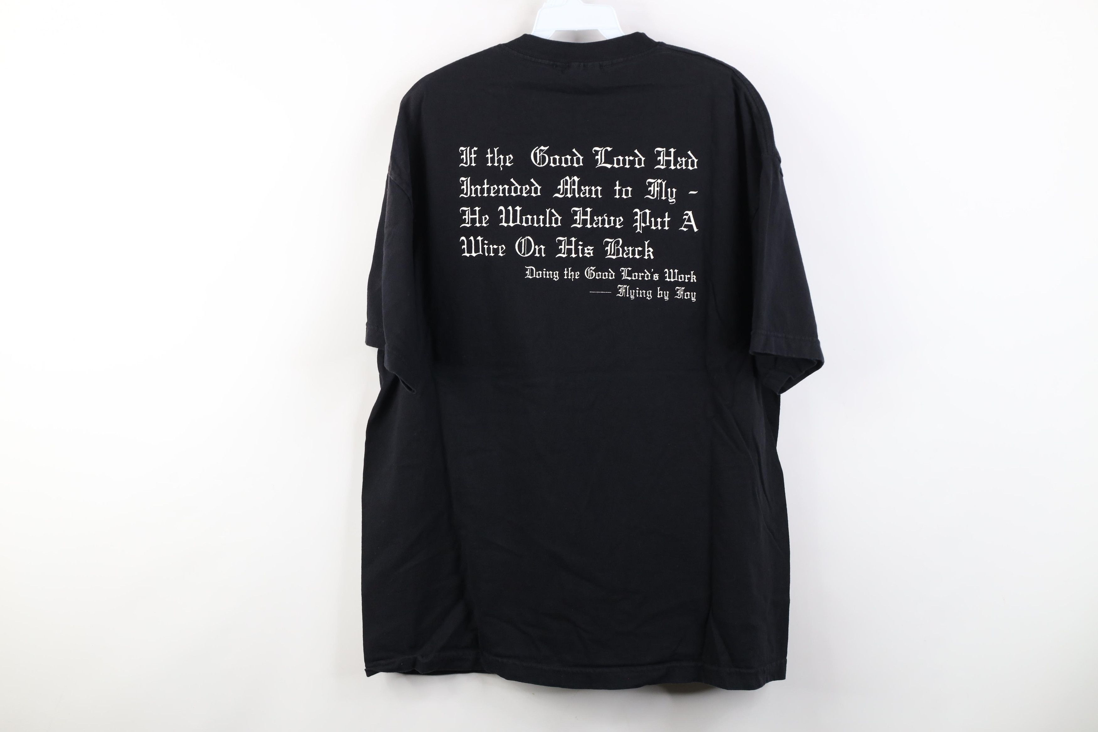 Vintage Vintage 90s FOY Flying By Foy Stage Short Sleeve T-Shirt Size US XL / EU 56 / 4 - 11 Thumbnail