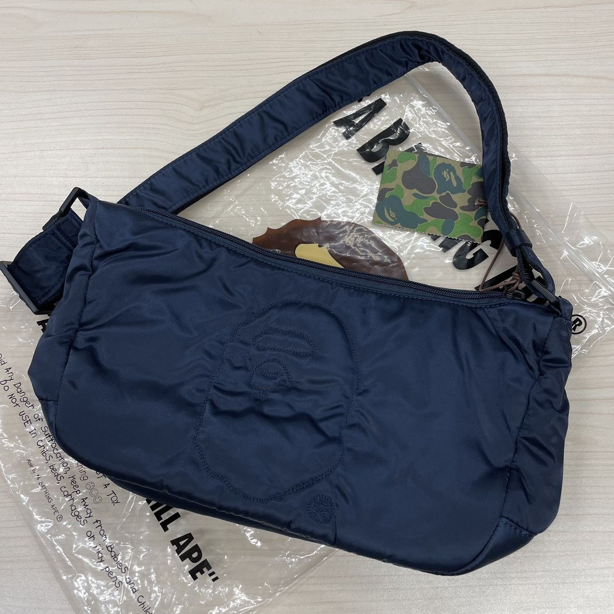 Bape nylon sling bag sales