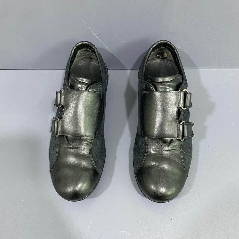 Gucci Gucci Casual Black Canvas Sneakers Size US 8.5 / EU 41-42 - 2 Thumbnail