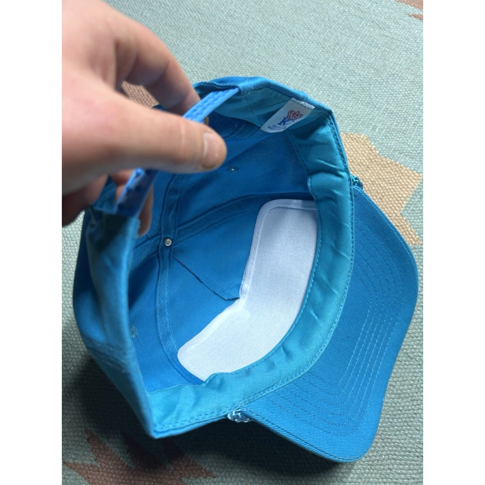 Hamilton VINTAGE SnapBack hat cap Hamilton’s RV Saginaw Michigan adjustable blue rope Men Adjustable Blue Rope Snapback Size ONE SIZE - 6 Thumbnail