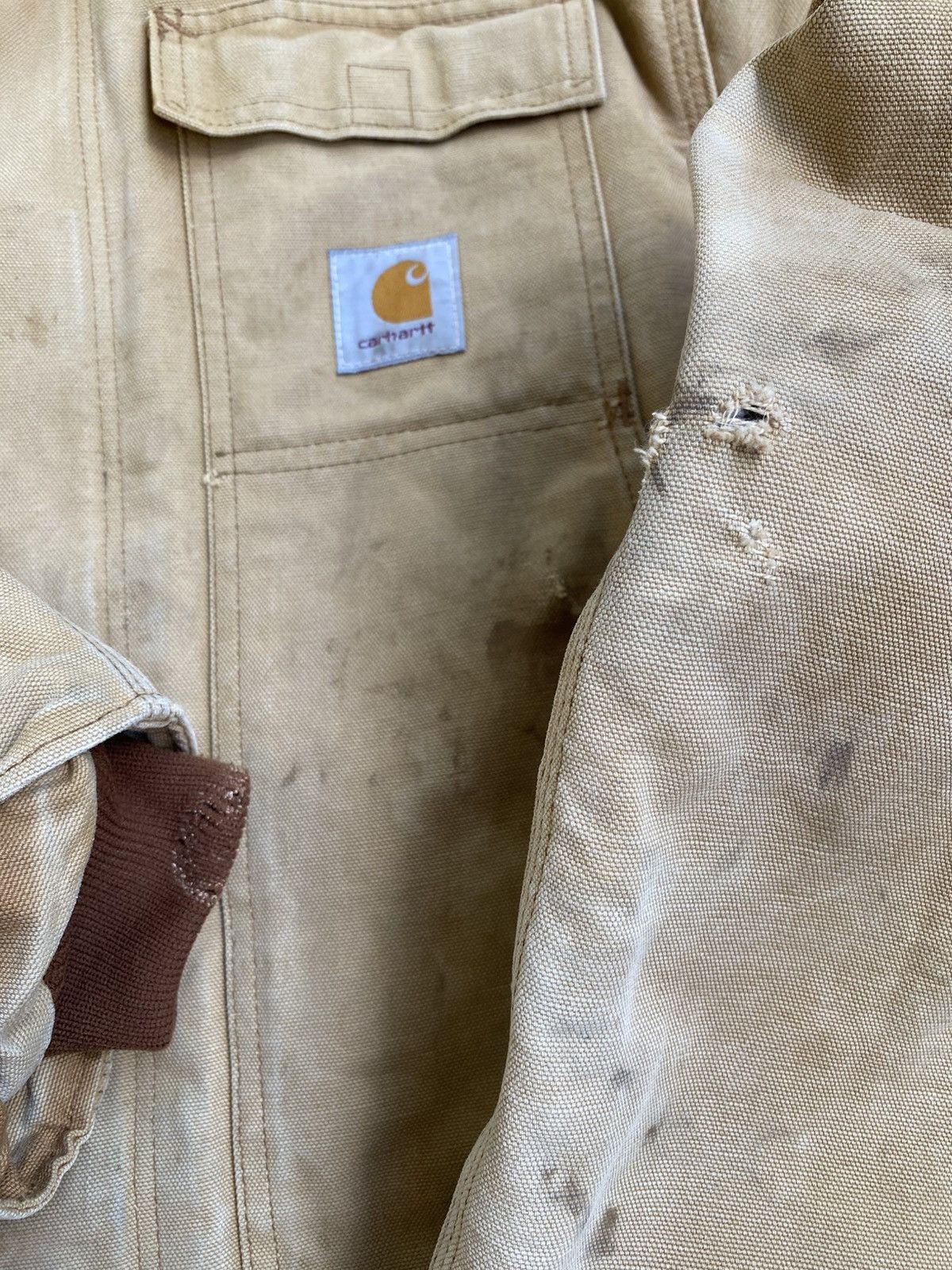 Carhartt Vintage Carhartt Arctic Jacket BRN Flannel lined Used Size US M / EU 48-50 / 2 - 4 Thumbnail