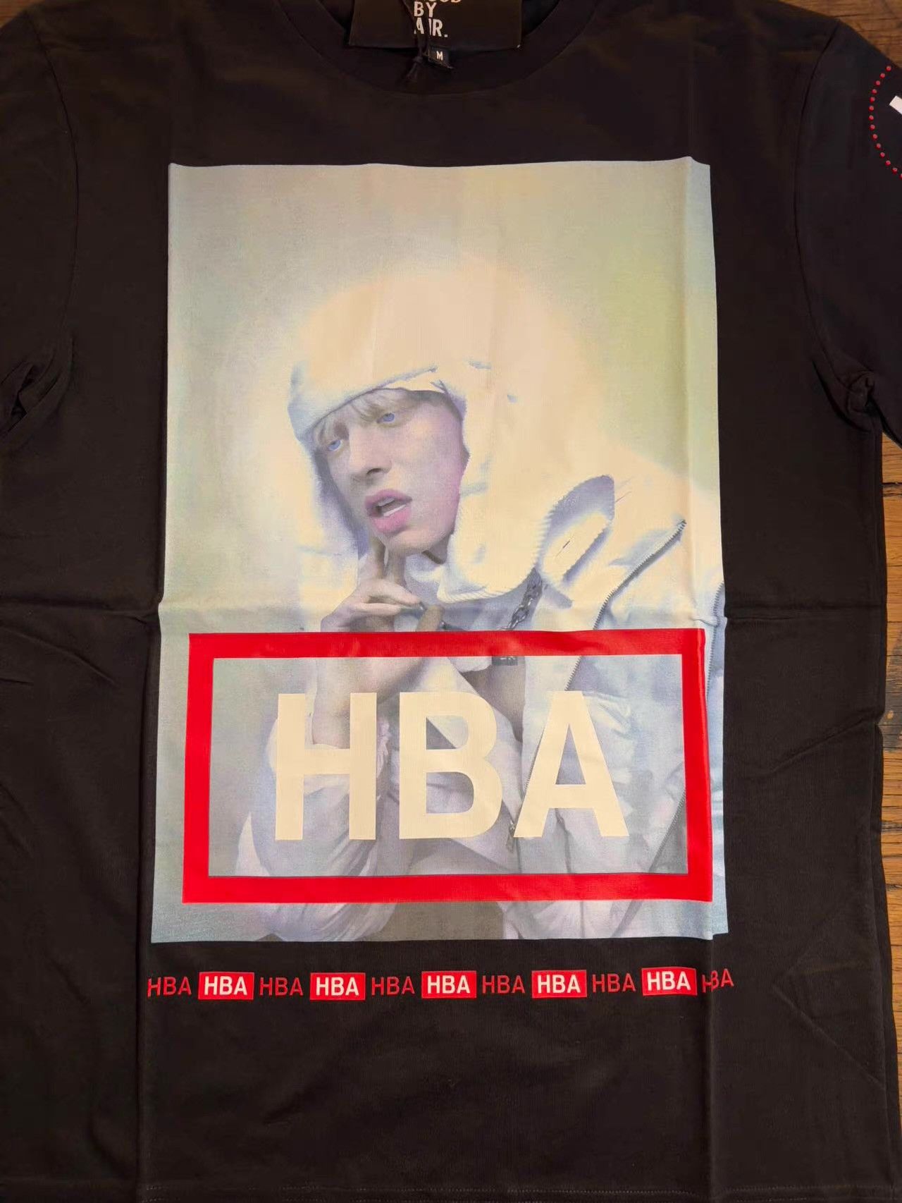 Hood By Air HBA HOOD BY AIR 15FW Black Deeper Tee Ｑ25 Size US M / EU 48-50 / 2 - 3 Thumbnail