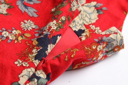 Other Cotton Linen Blend Vintage Style Women Dresses Size XXL / US 16-18 / IT 52-54 - 5 Thumbnail