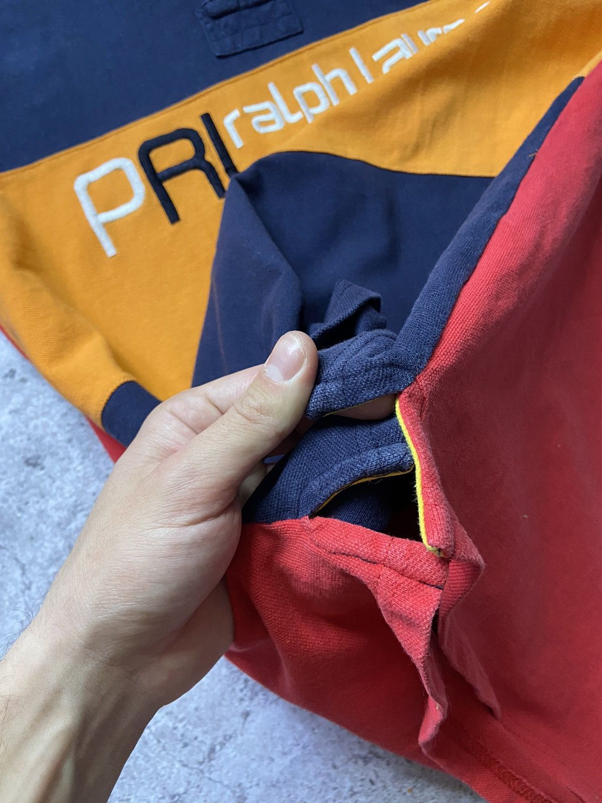 Polo Ralph Lauren × Ralph Lauren × Vintage Y2K Polo Ralph Lauren Big Logo Polo T Shirt Size US XXL / EU 58 / 5 - 4 Thumbnail