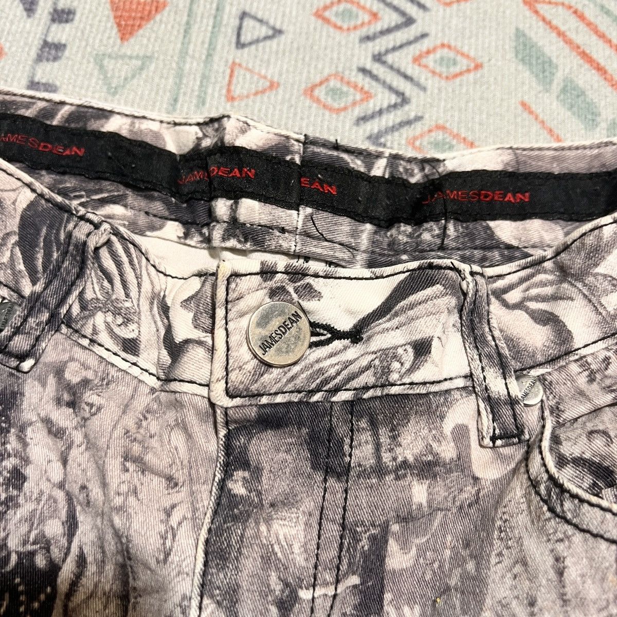 Seditionaries Punk Denim Art Inspired Design Size US 30 / EU 46 - 10 Thumbnail