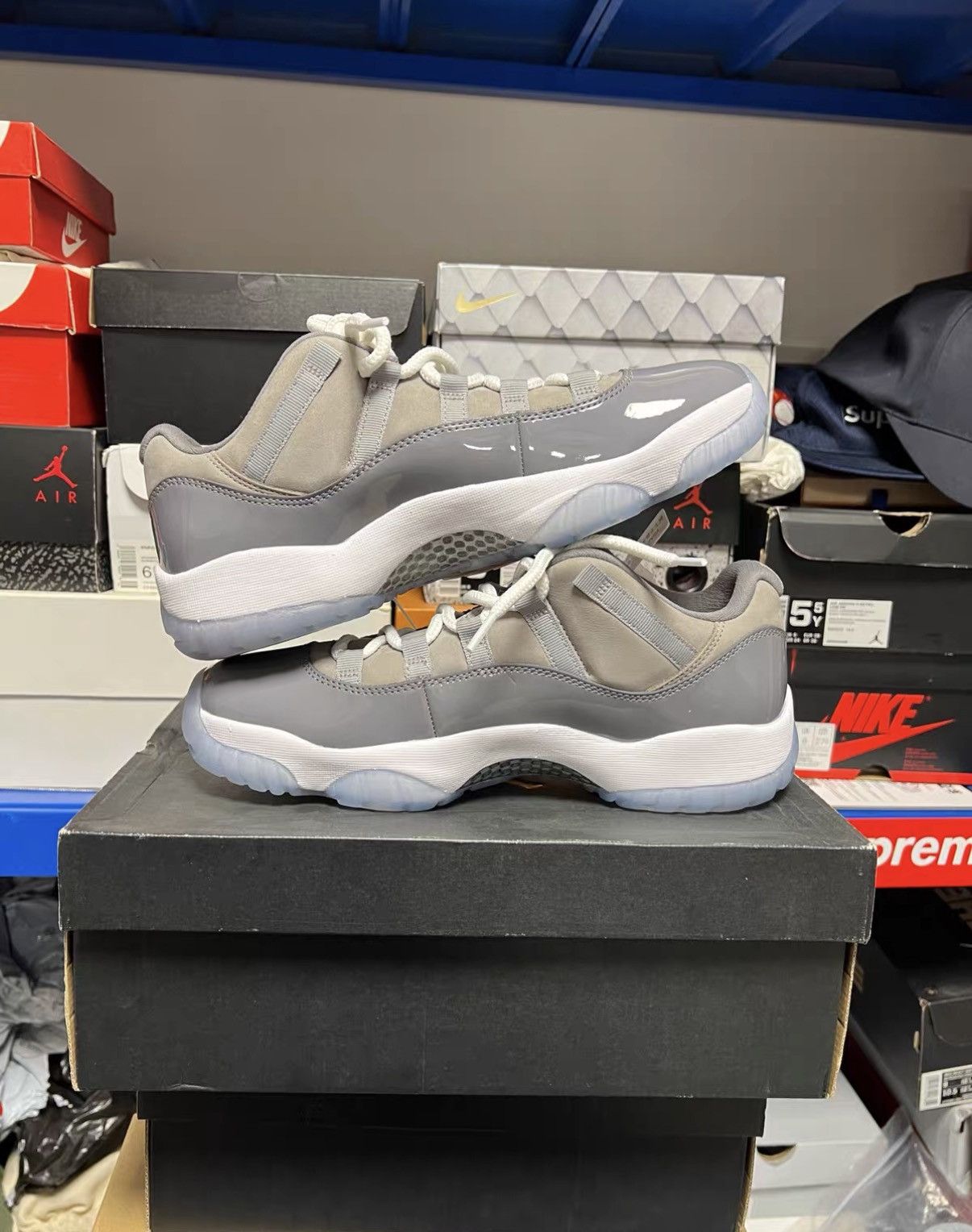 Jordan Brand Air Jordan 11 Low Cool Grey J42 Size US 10 / EU 43 - 6 Thumbnail