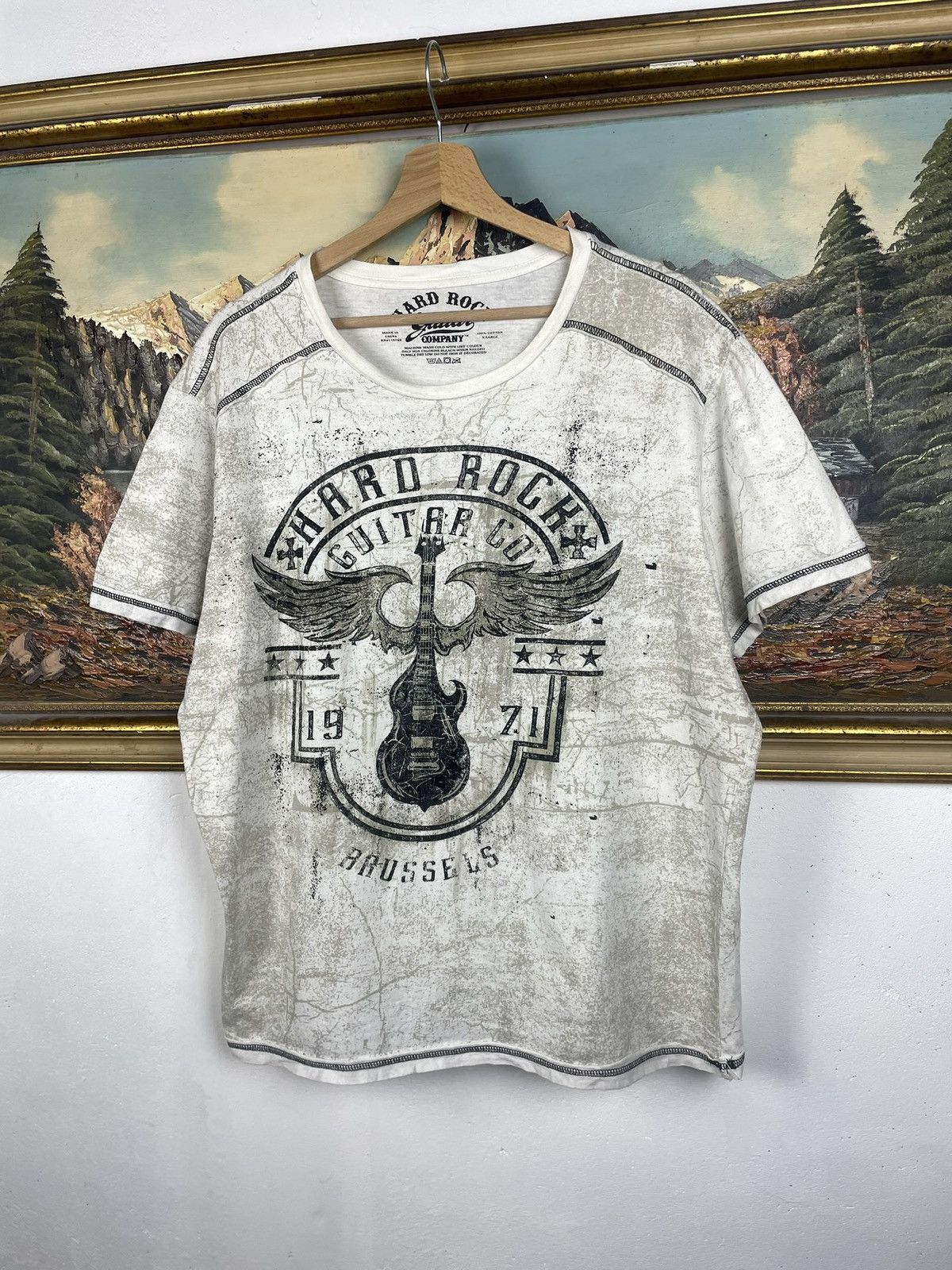 Affliction Hard Rock Vintage Y2k Tee Affliction Avant Garde Opium Swag Size US XL / EU 56 / 4 - 3 Thumbnail
