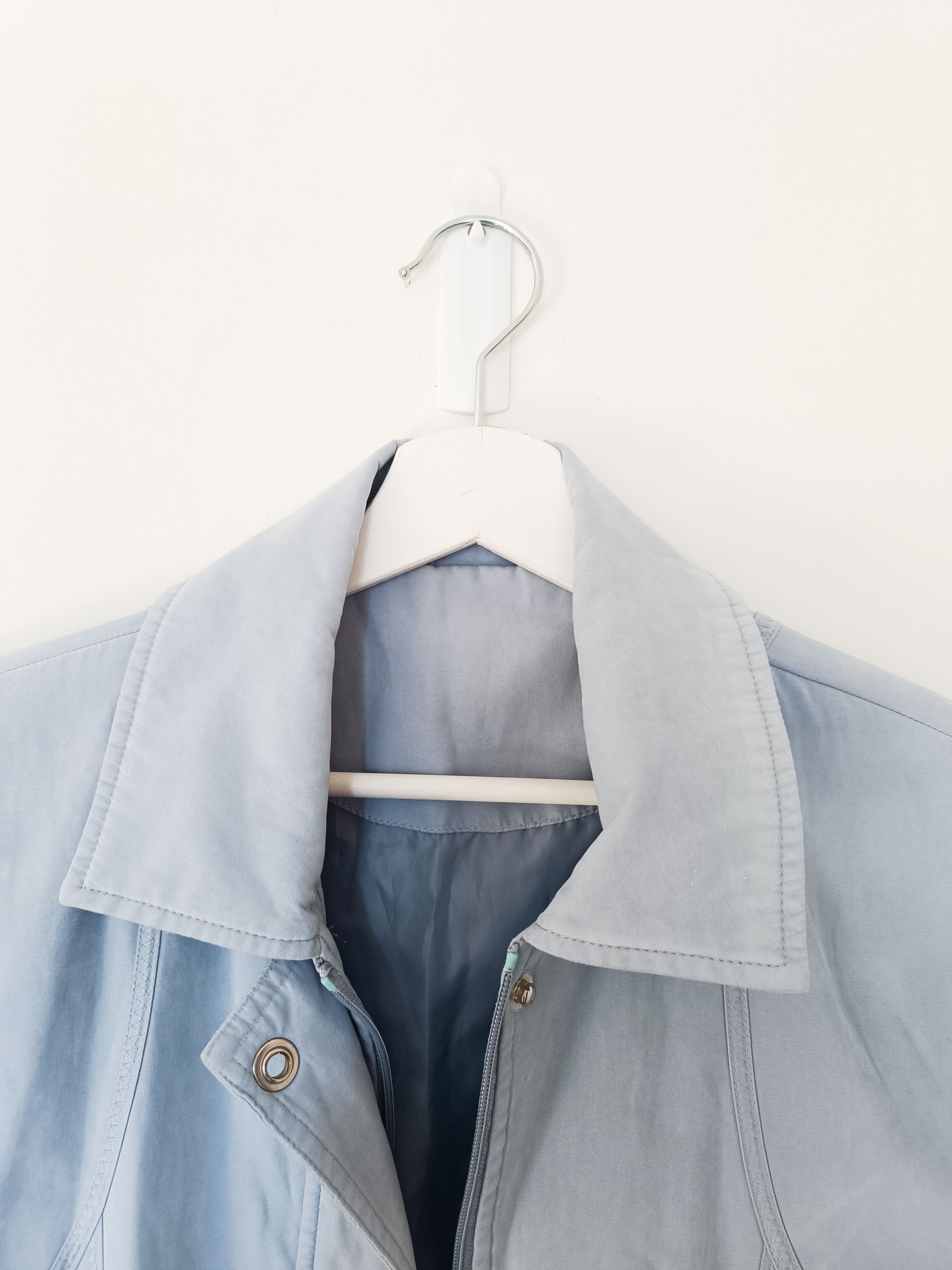 Vintage Baby blue coat / jacket Size L / US 10 / IT 46 - 5 Thumbnail
