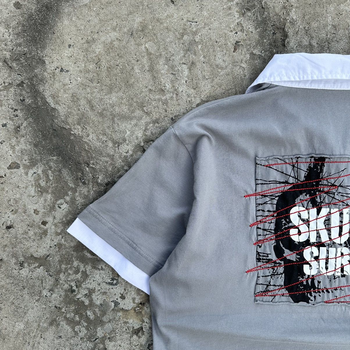 Japanese Brand × Vintage Vintage Japanese Style Polo T-shirts Y2K Grunge Avantgarde Size US L / EU 52-54 / 3 - 5 Thumbnail