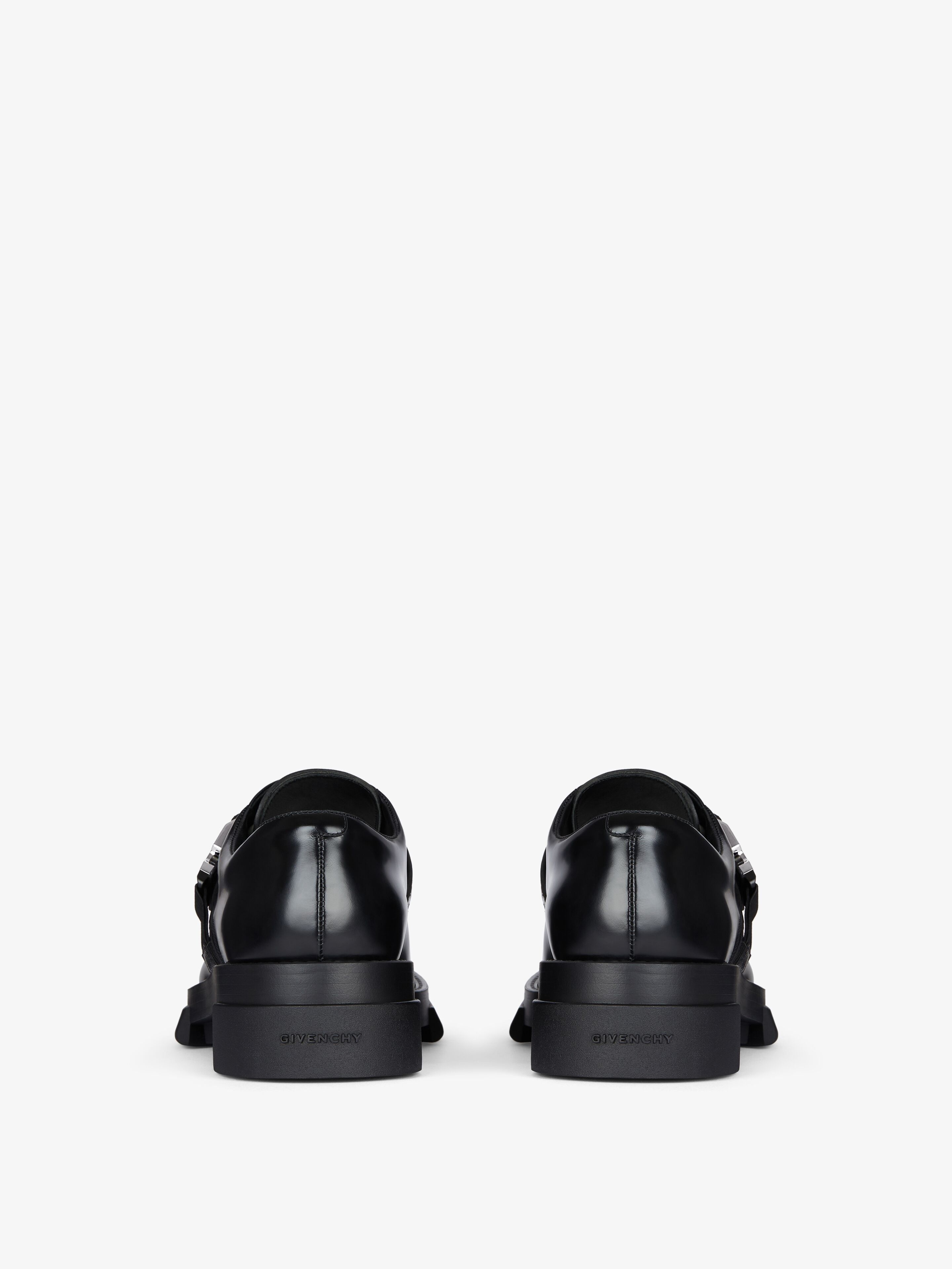 Givenchy o1lv12m1025 Terra Derby With Buckle in Black Size US 10 / EU 43 - 3 Thumbnail