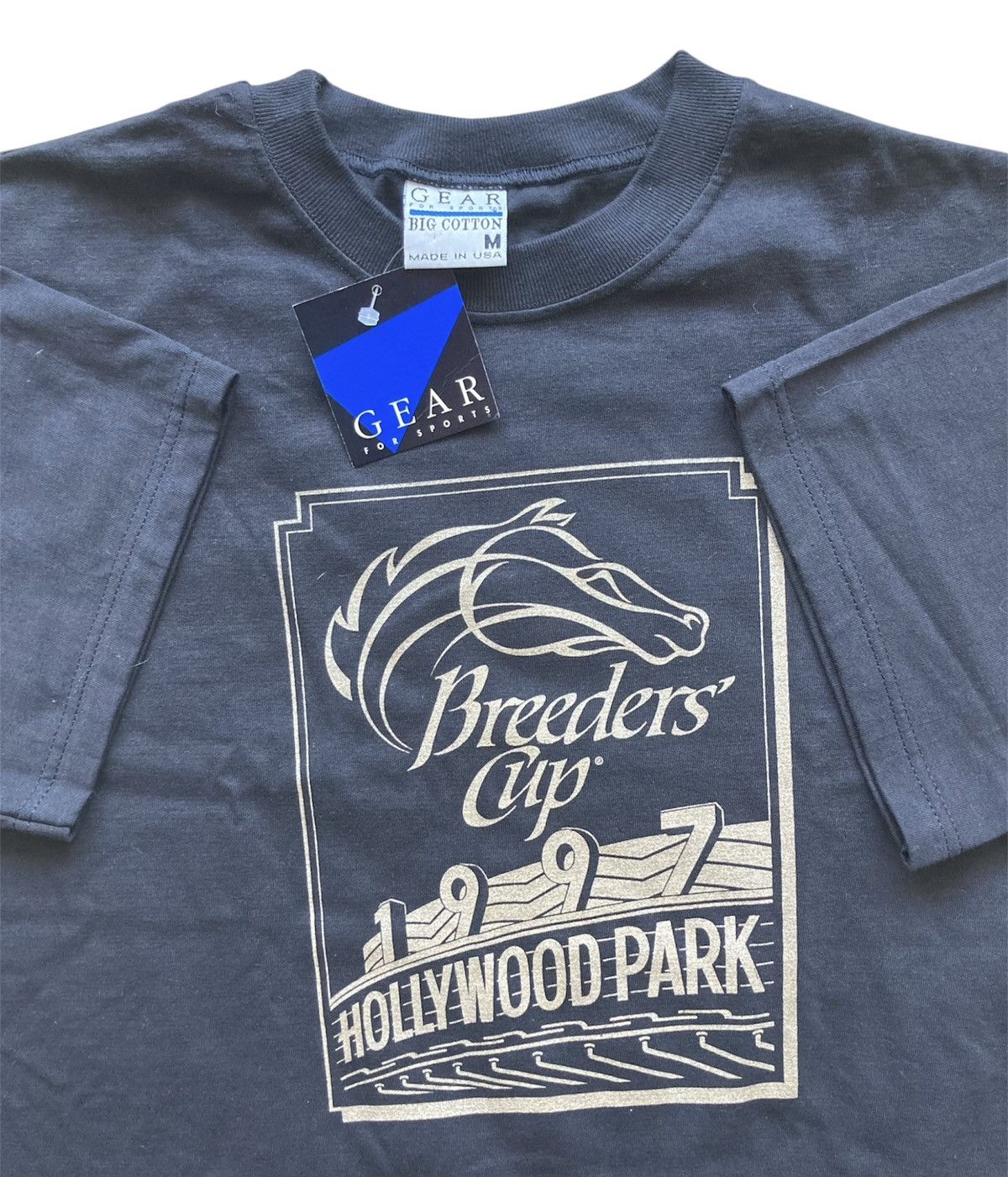 Gear for Sports Vintage 1997 Breeders Cup Hollywood Park DS w Tags T Shirt Size US M / EU 48-50 / 2 - 4 Thumbnail
