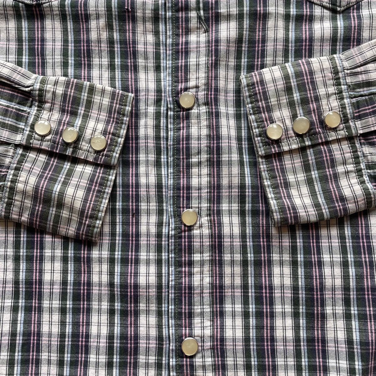 Japanese Brand × PPFM × Vintage 🔥🔥🇯🇵PPFM Anarchy Manchester Checkerd Western Buttons Shirts Size US M / EU 48-50 / 2 - 11 Thumbnail