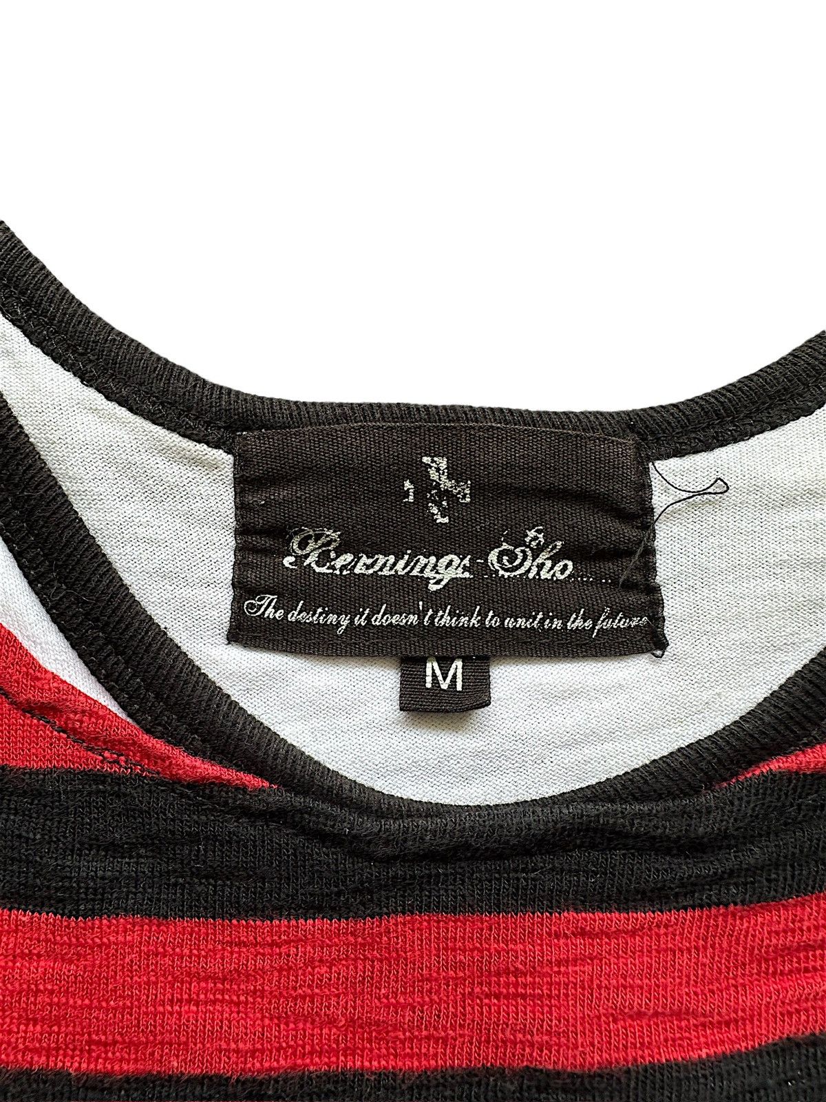 BERNINGS SHO 00's Bernings Sho distressed gothic vkei punk tee Size US M / EU 48-50 / 2 - 5 Thumbnail