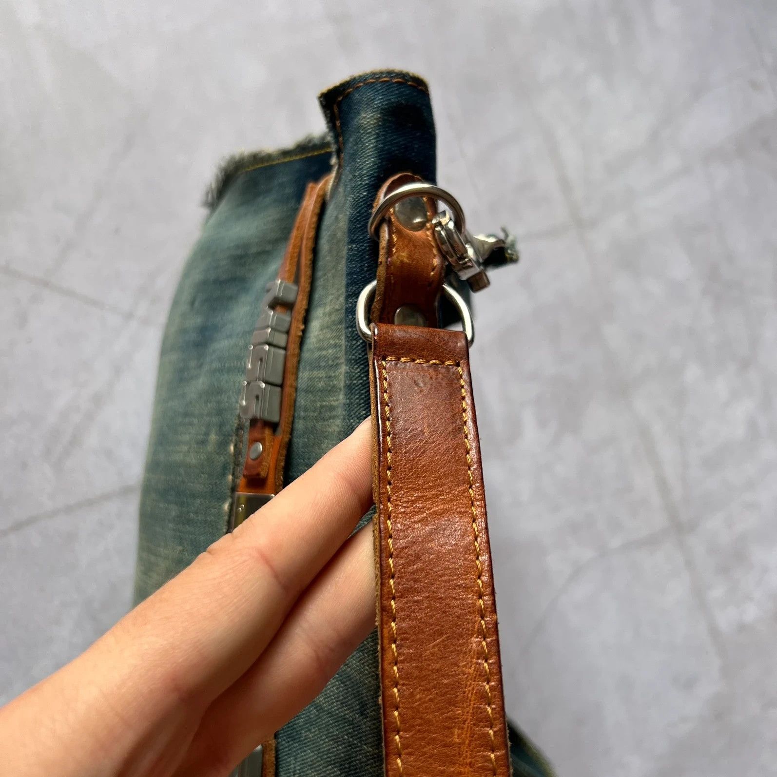 Hysteric Glamour vintage Miss Sixty Shoulder Bag denim Y2K style diesel GGL Size ONE SIZE - 9 Thumbnail