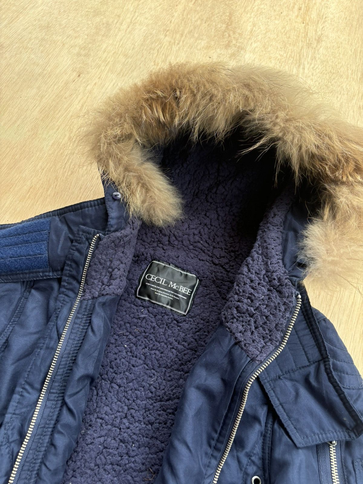 If Six Was Nine × Japanese Brand × Le Grande Bleu (L.G.B.) Cecil Mc Bee Ifsixwasnine Lgb Style Fur jacket Size US M / EU 48-50 / 2 - 3 Thumbnail