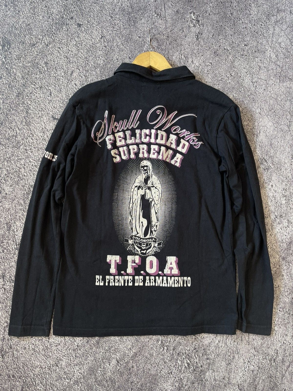 Japanese Brand Y2K Crows ifsixwasnine skull works Size US M / EU 48-50 / 2 - 6 Thumbnail
