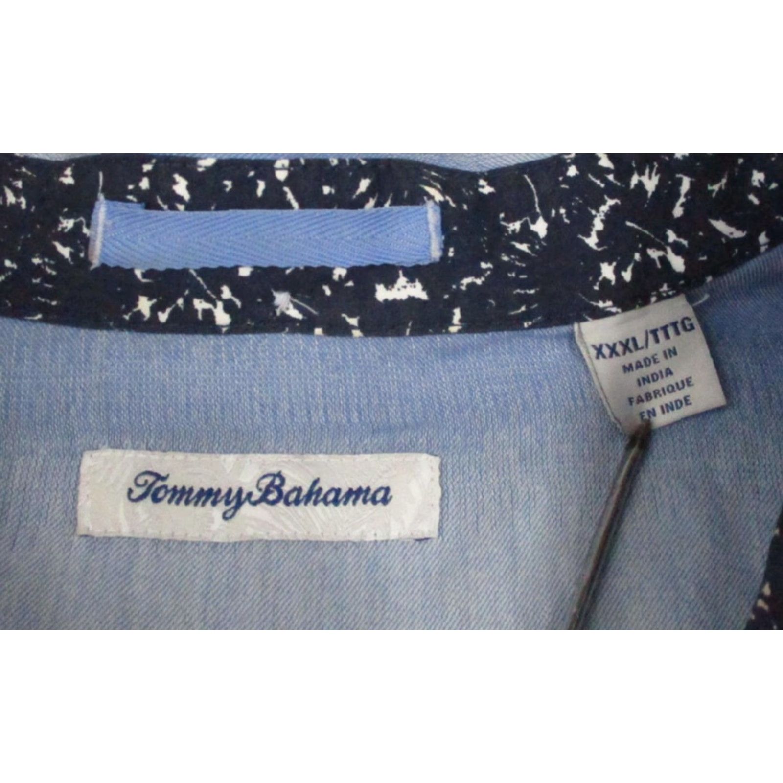 Tommy Bahama Tommy Bahama Shirt Mens 3XL Blue Ombre Stripe Short Sleeve Button Front Cotton Size US XXL / EU 58 / 5 - 5 Thumbnail
