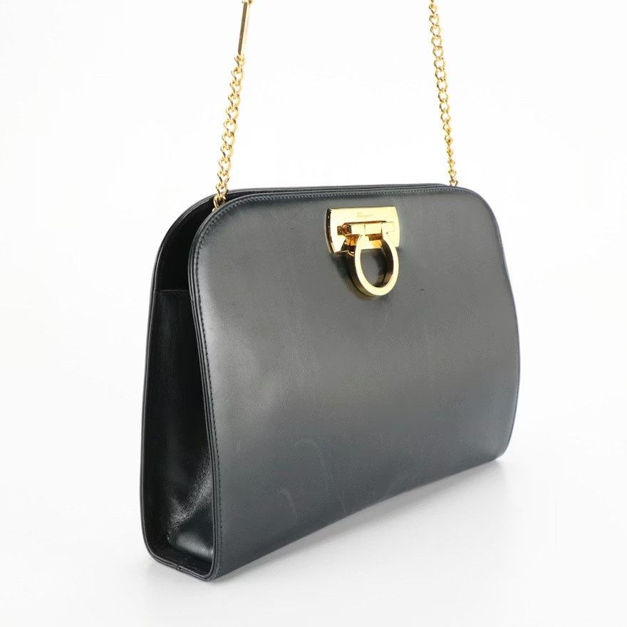 Salvatore Ferragamo Salvatore Ferragamo Gancini Mini Messenger Size ONE SIZE - 6 Thumbnail