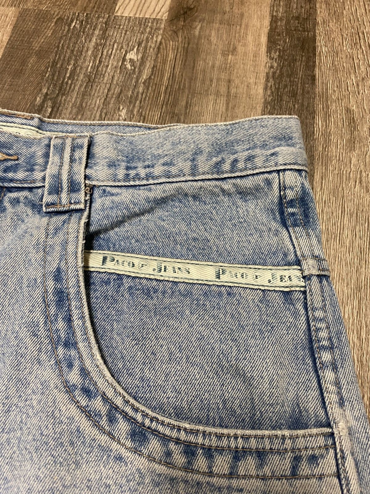 Vintage Vintage Paco Jeans Baggy Embroidered Jnco Y2K Denim girbaud Size US 34 / EU 50 - 5 Thumbnail