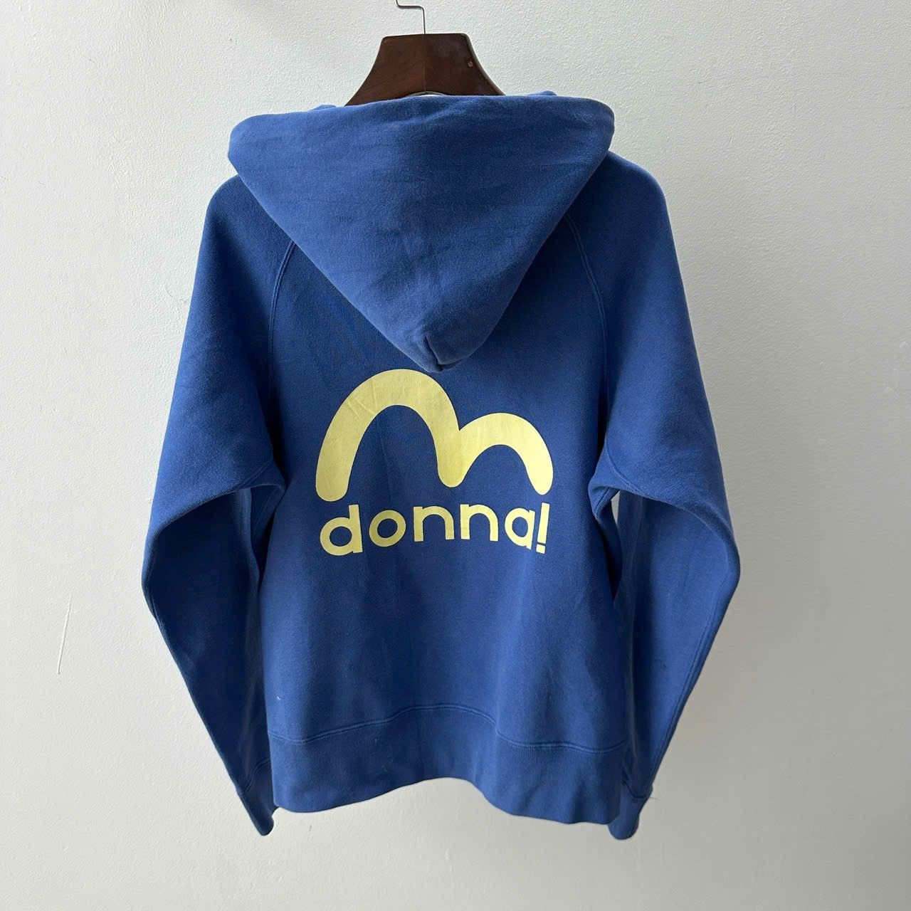 Evisu × Japanese Brand 2000s Evisu Donna Center Logo Hoodir Zip Up Size S / US 4 / IT 40 - 2 Thumbnail
