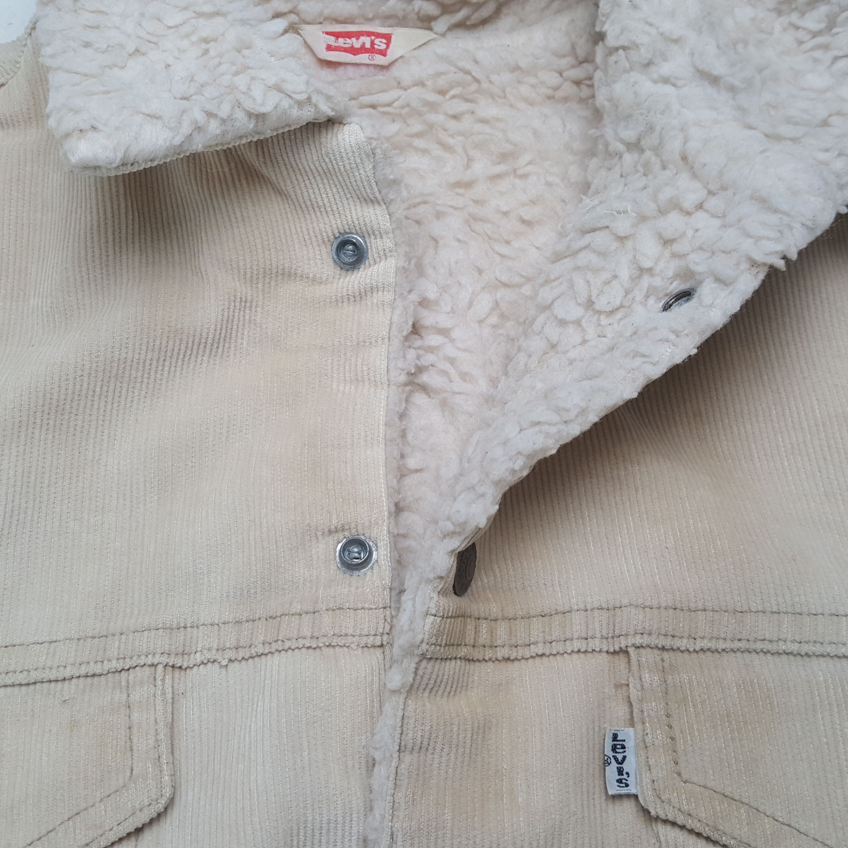 Levi's Levis Corduroy Sherpa Classic Style Jacket RR20 Size US M / EU 48-50 / 2 - 7 Thumbnail