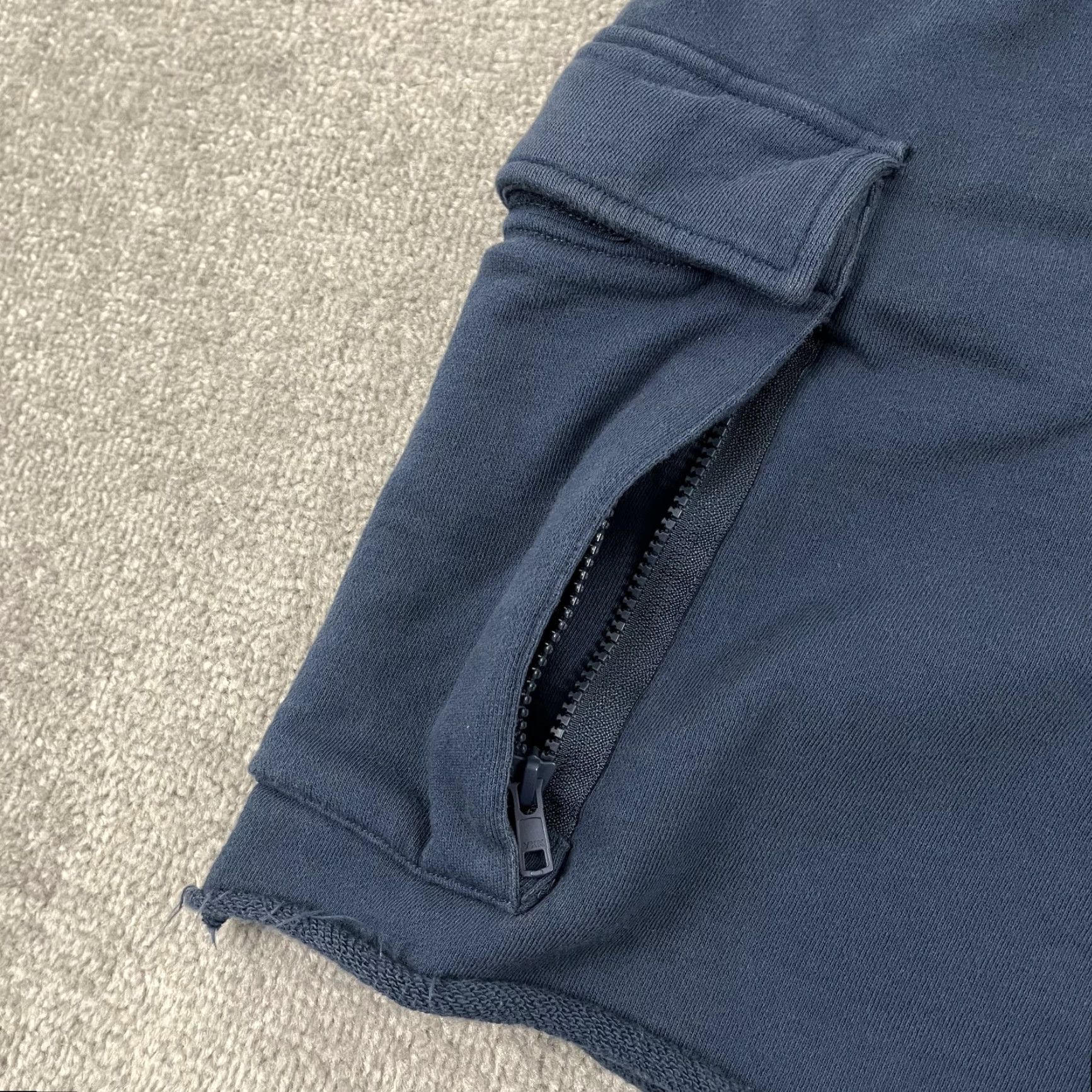 Stampd Stampd Cargo Sweat Shorts Men XL / 10" Blue Fleece Streetwear Hip Hop Sweat Shorts Size US 36 / EU 52 - 7 Thumbnail