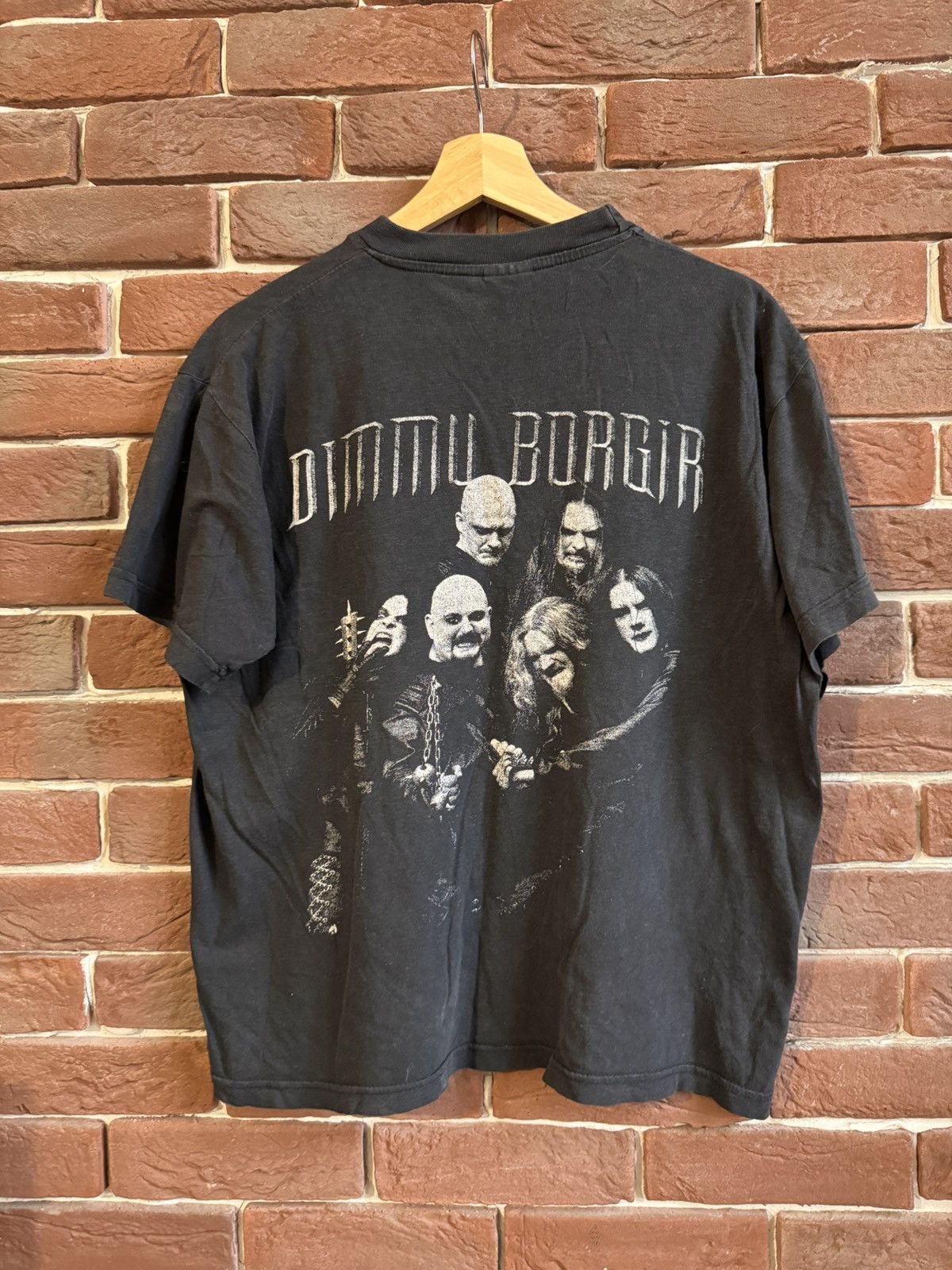 Band Tees Rare Vintage Dimmu Borgir 00s Metal Band T-Shirt Death Cult Size US M / EU 48-50 / 2 - 2 Thumbnail