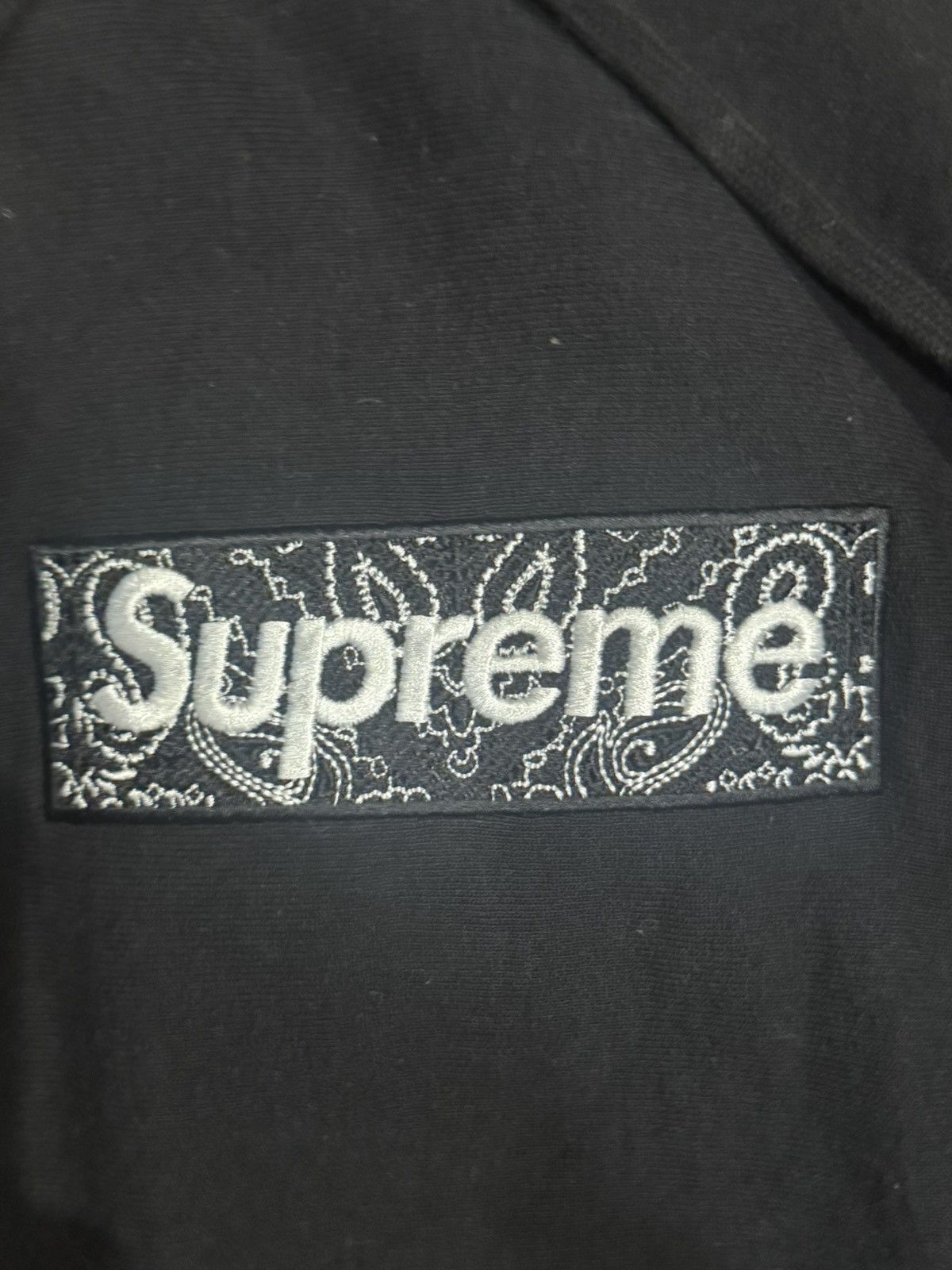 Supreme Supreme Bandana Hoodie Black Size US M / EU 48-50 / 2 - 2 Thumbnail